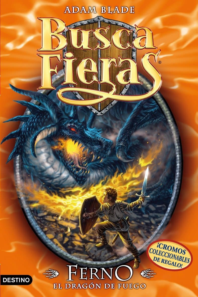 Portada de Buscafieras 1: Ferno, el dragón de fuego