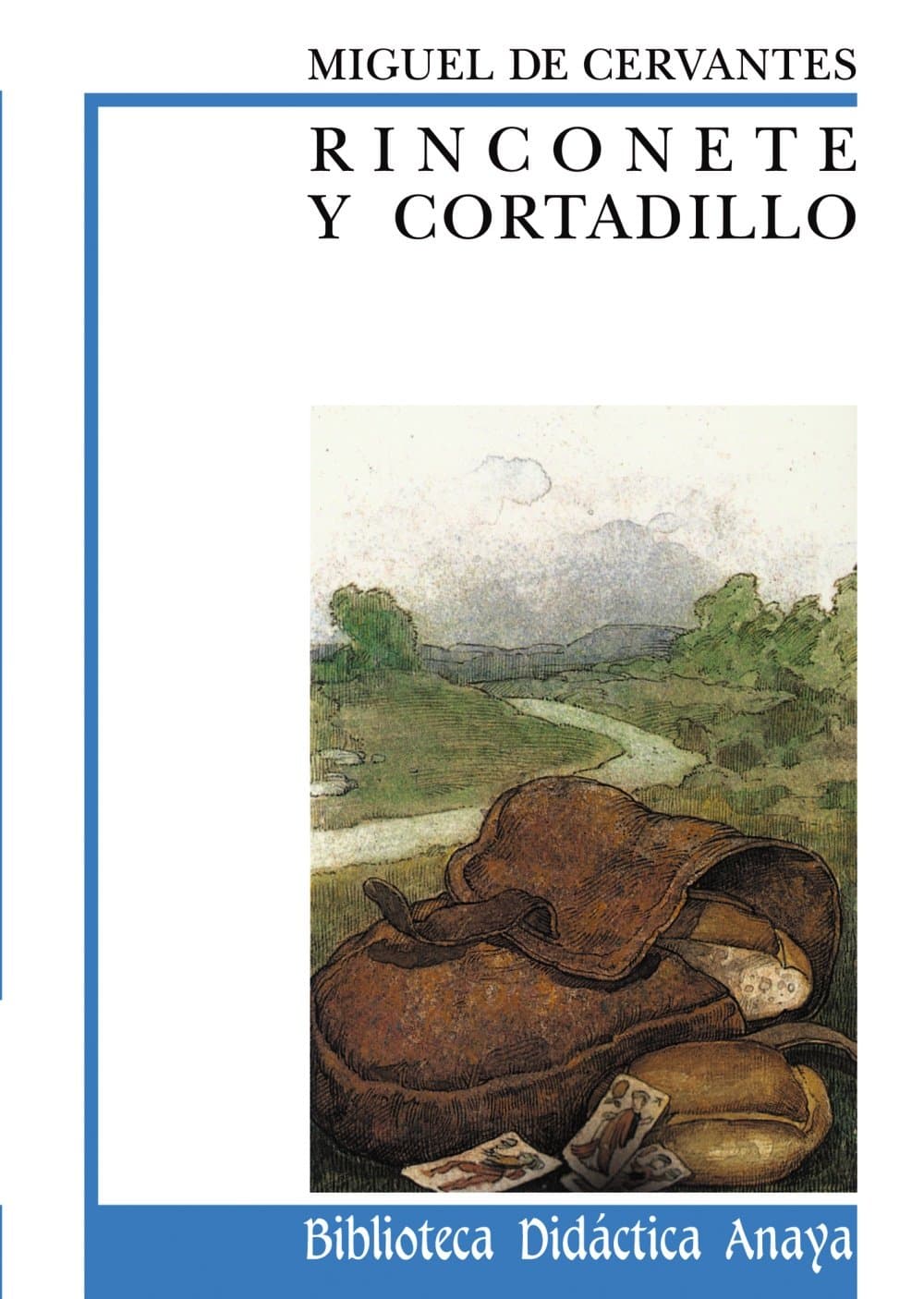 Portada de Rinconete y Cortadillo (CLÁSICOS - Biblioteca Didáctica Anaya)