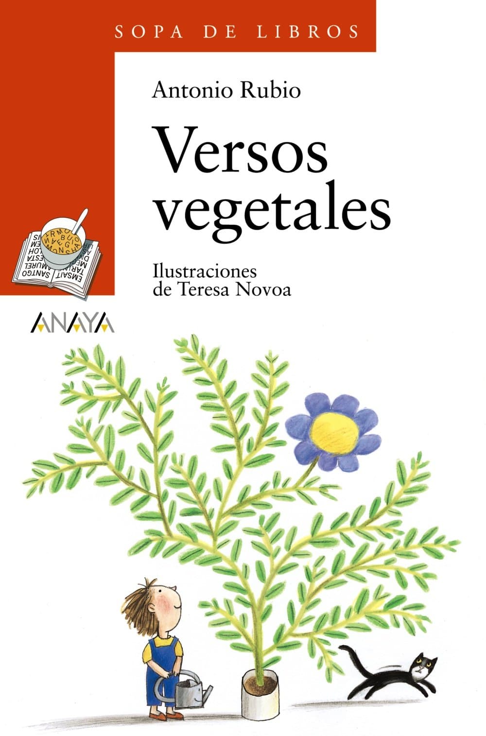 Portada de Versos vegetales (LITERATURA INFANTIL - Sopa de Libros)