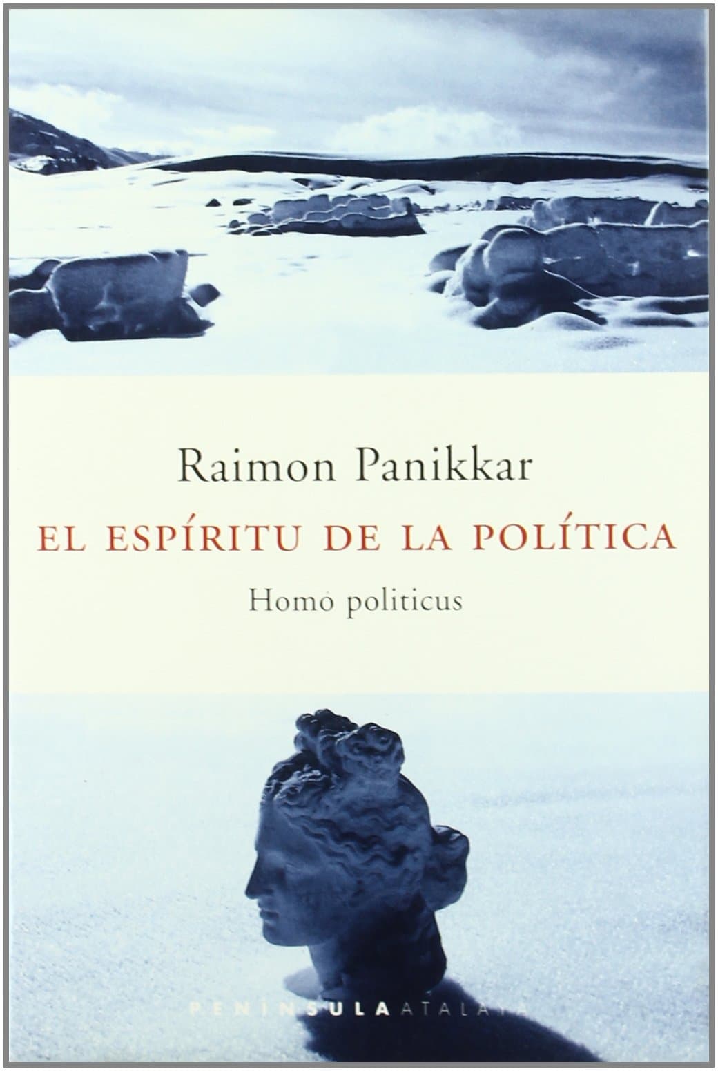 Portada de El espíritu de la política (ATALAYA)