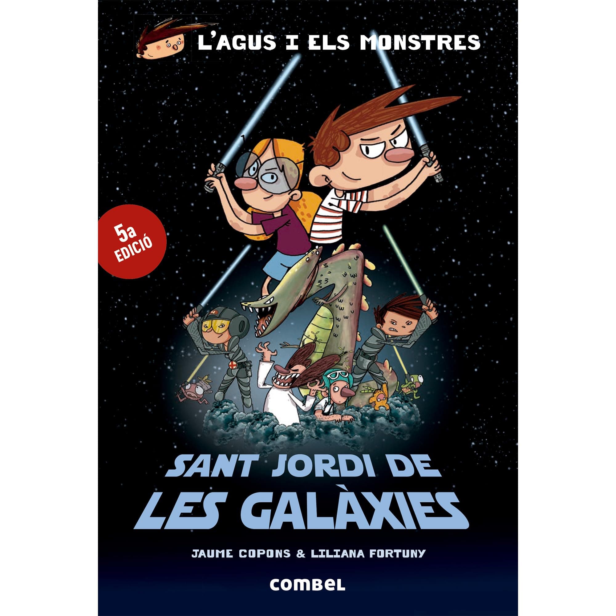 Portada de Sant Jordi de les Galàxies (L'Agus i els monstres)