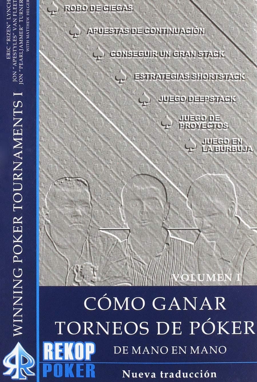 Portada de Cómo ganar torneos de póker de mano en mano, vol 1