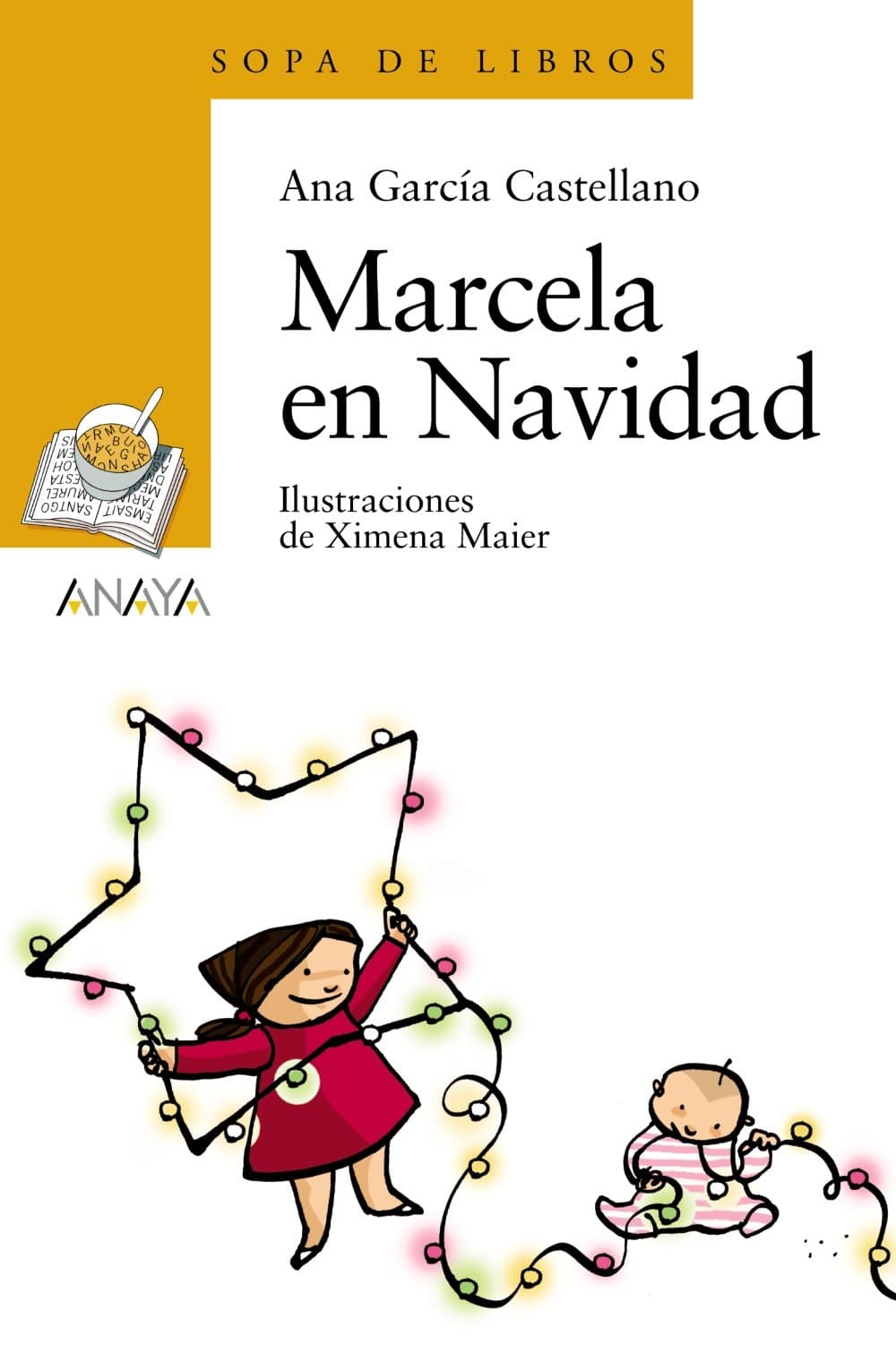 Portada de Marcela en Navidad (LITERATURA INFANTIL - Sopa de Libros)