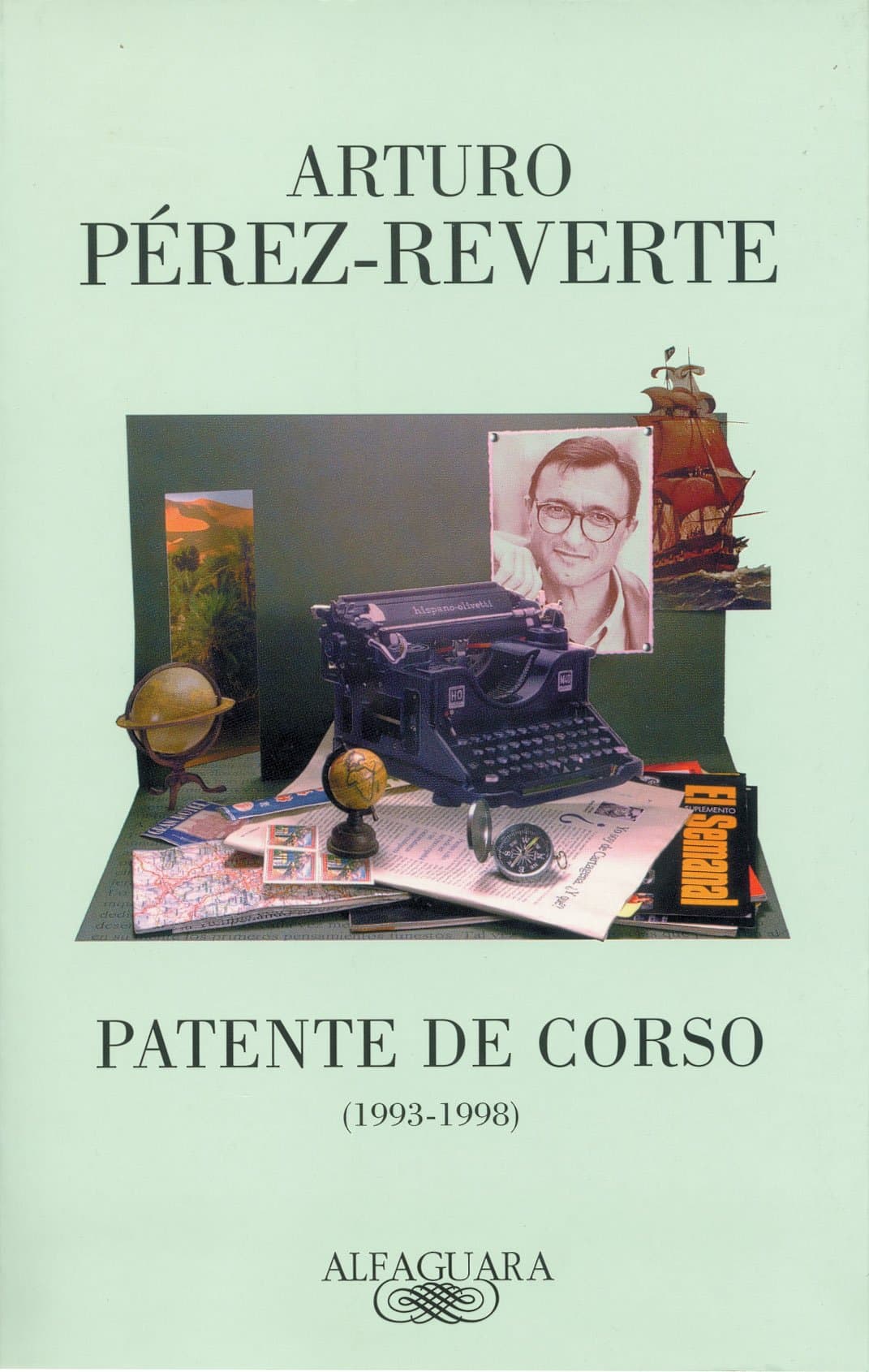 Portada de Patente de corso (1993-1998) (Alfaguara)