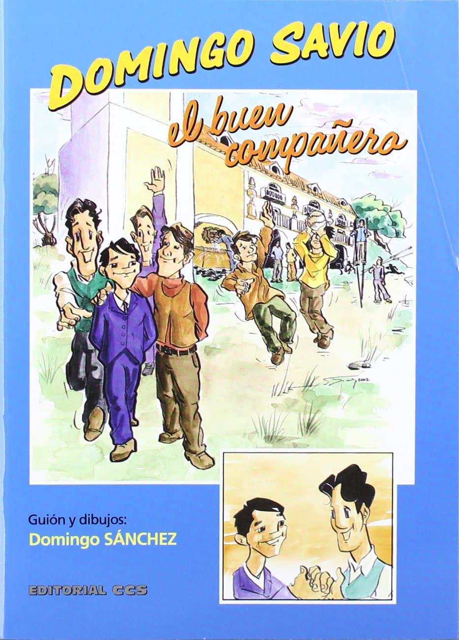 Portada de Domingo Savio, el buen compañero (Biografías salesianas)