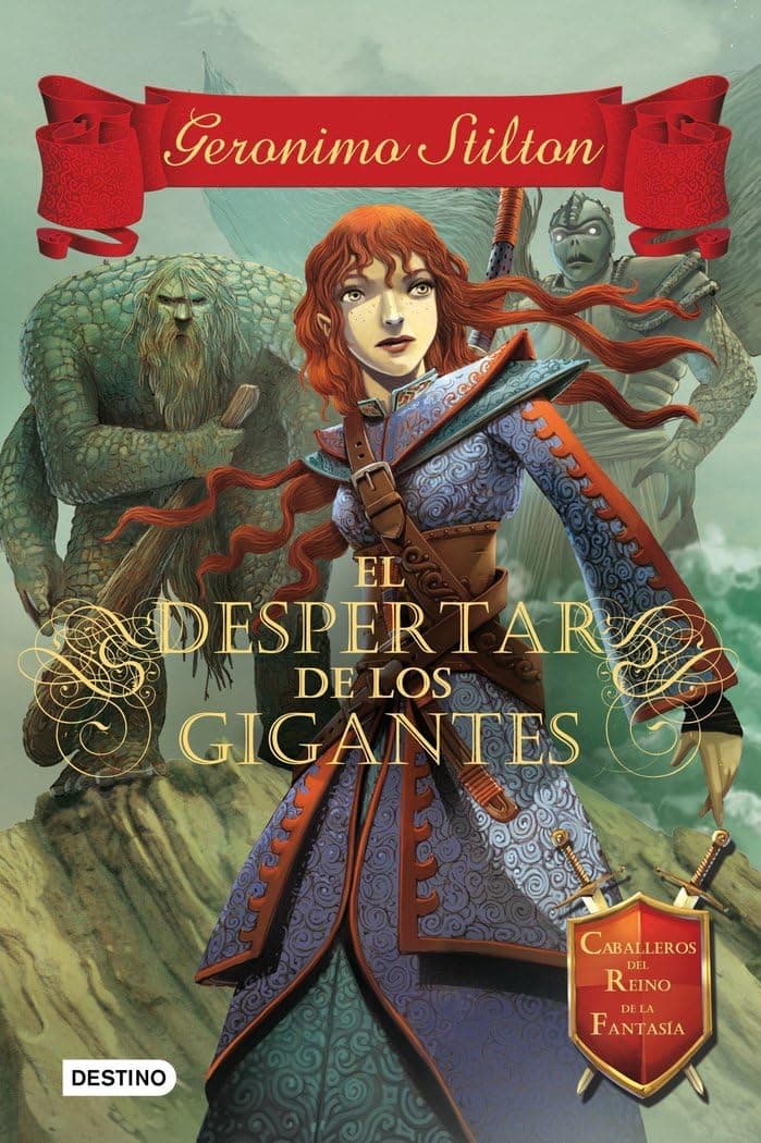 Portada de El despertar de los gigantes: Caballeros del Reino de la Fantasía 3 (Geronimo Stilton)