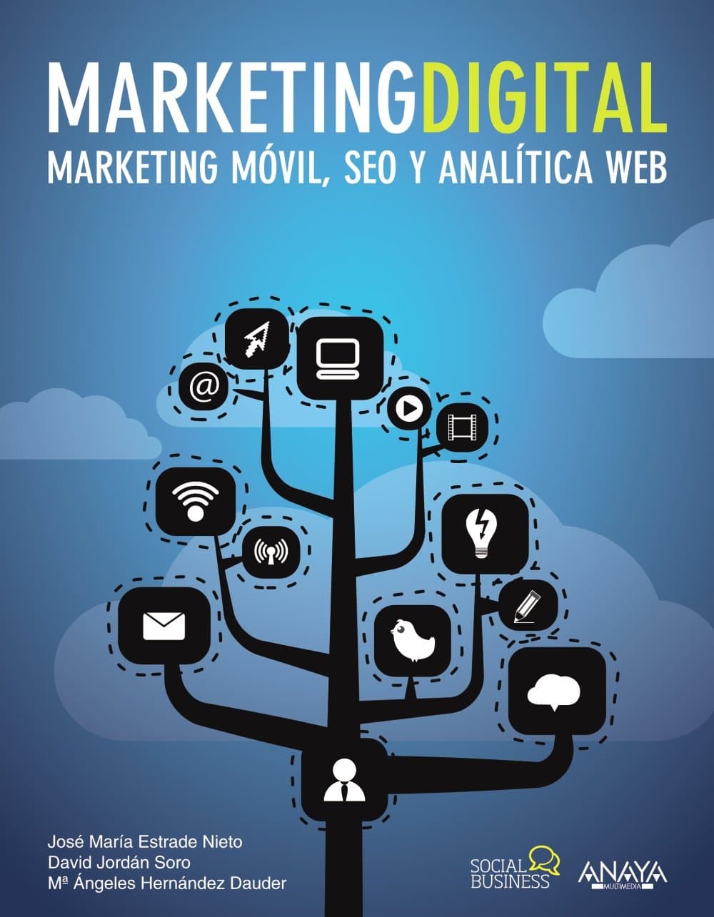 Portada de Marketing Digital. Marketing móvil, SEO y analítica web (Social Media)