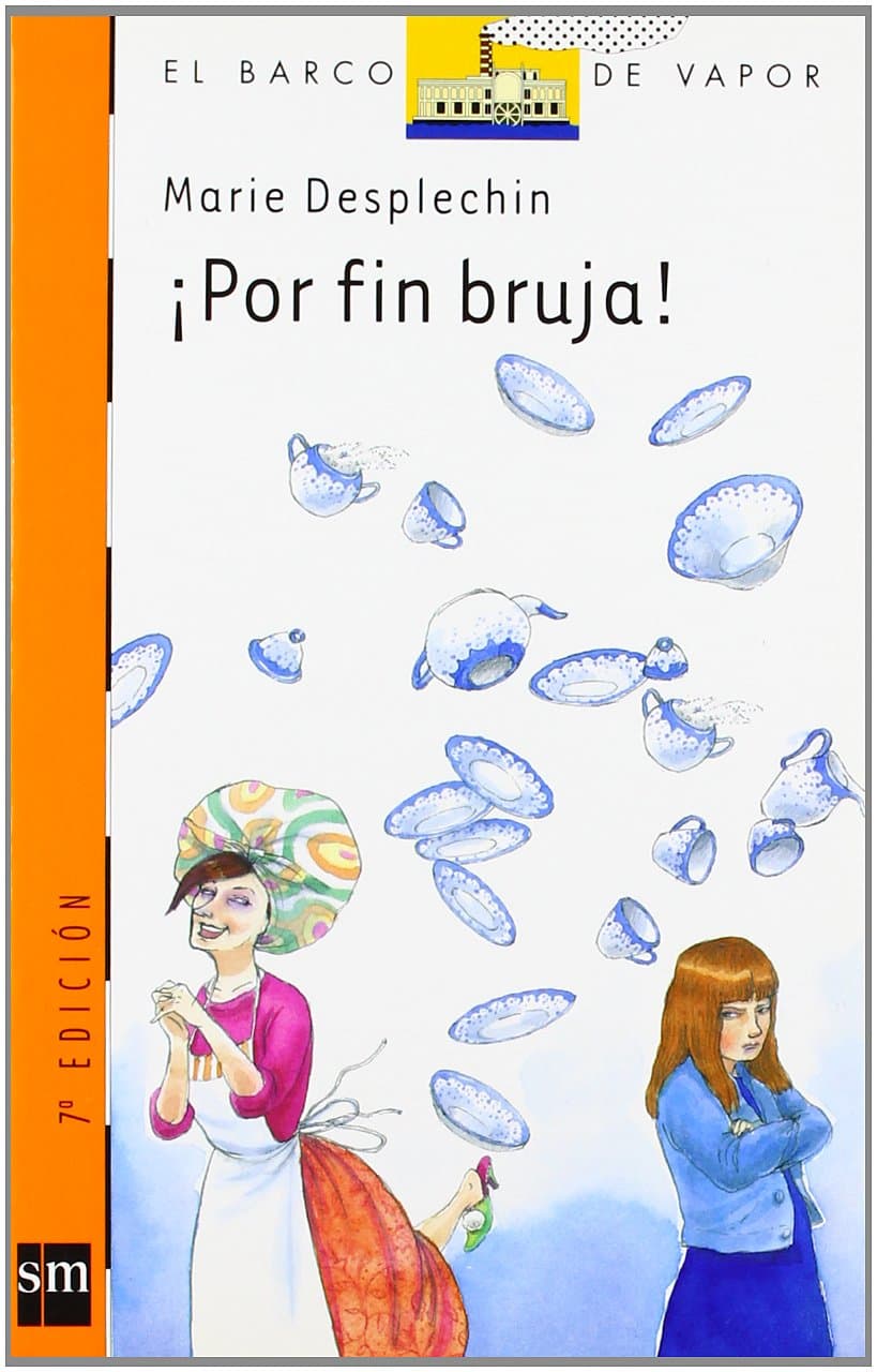 Portada de ¡Por fin bruja!: 146 (El Barco de Vapor Naranja)