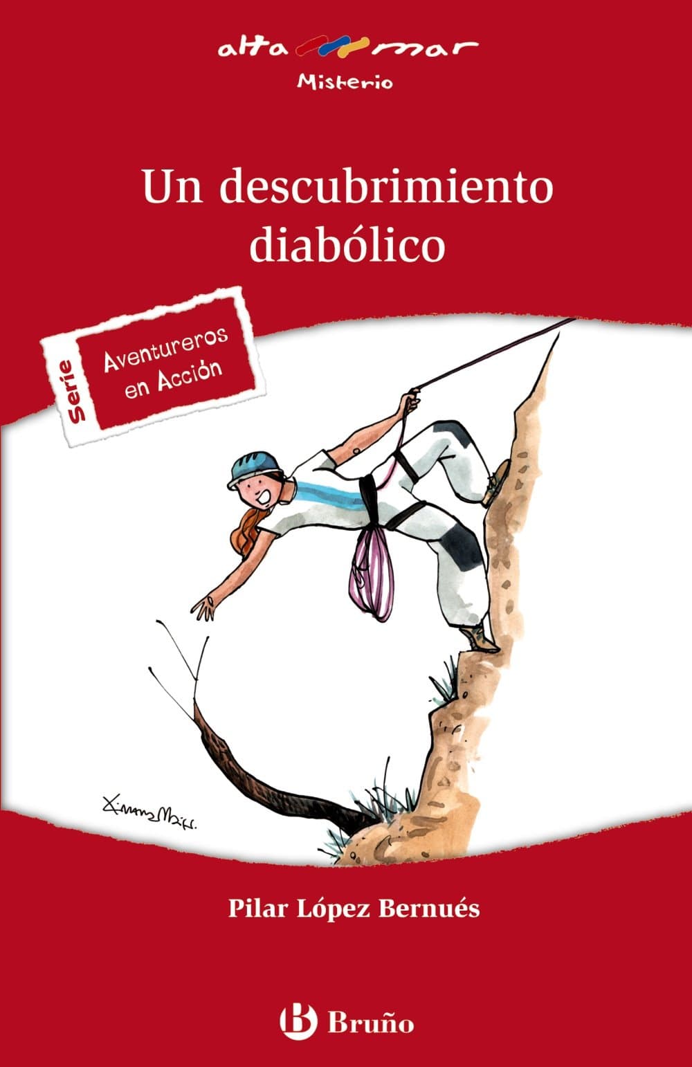 Portada de Un descubrimiento diabólico (Castellano - A PARTIR DE 12 AÑOS - ALTAMAR)