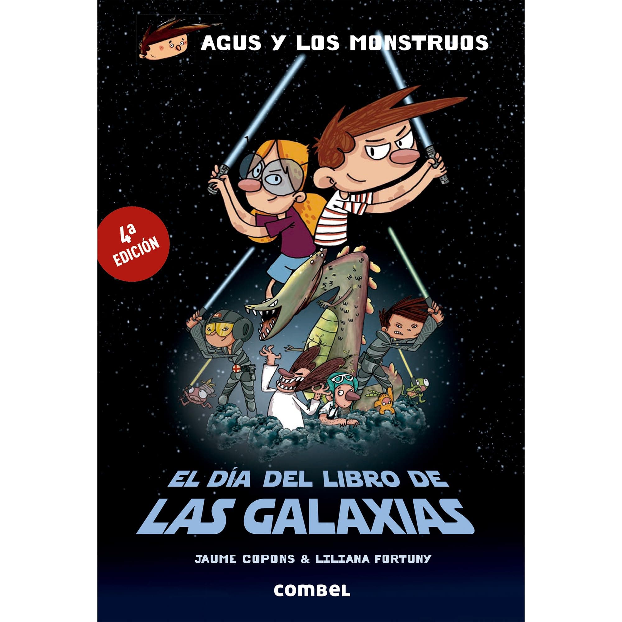 Portada de El Día del Libro de las Galaxias (Agus y los monstruos)