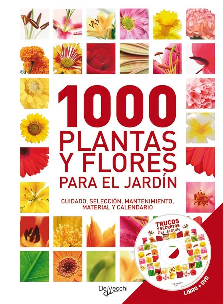 Portada de 1001 flores y plantas de jardín (Estuche)