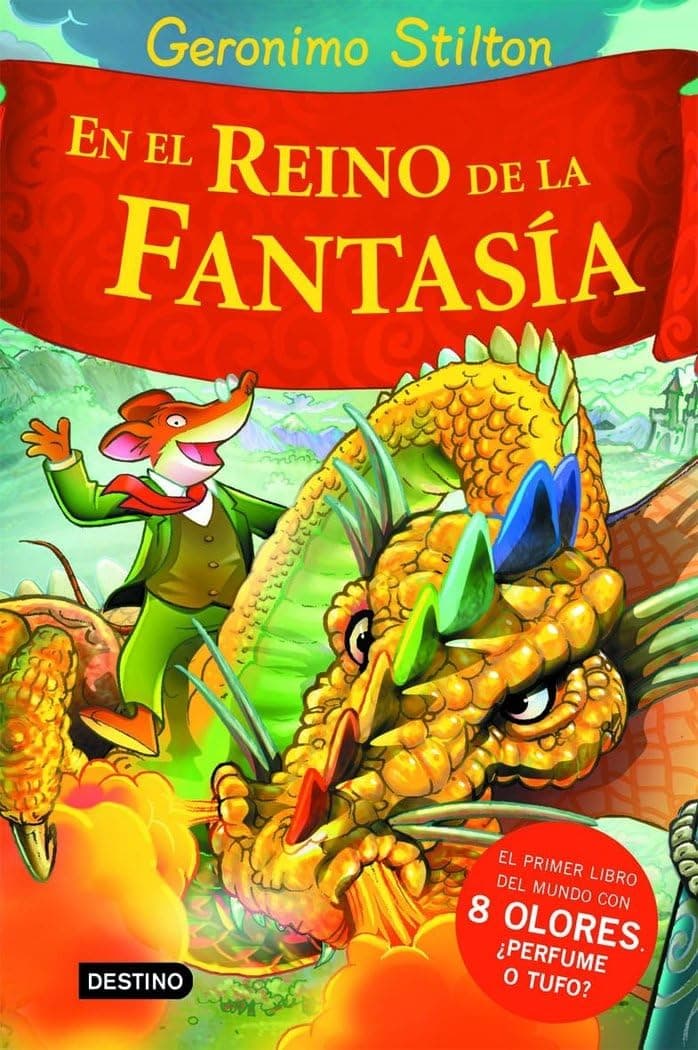 Portada de Stilton: En el reino de la fantasía