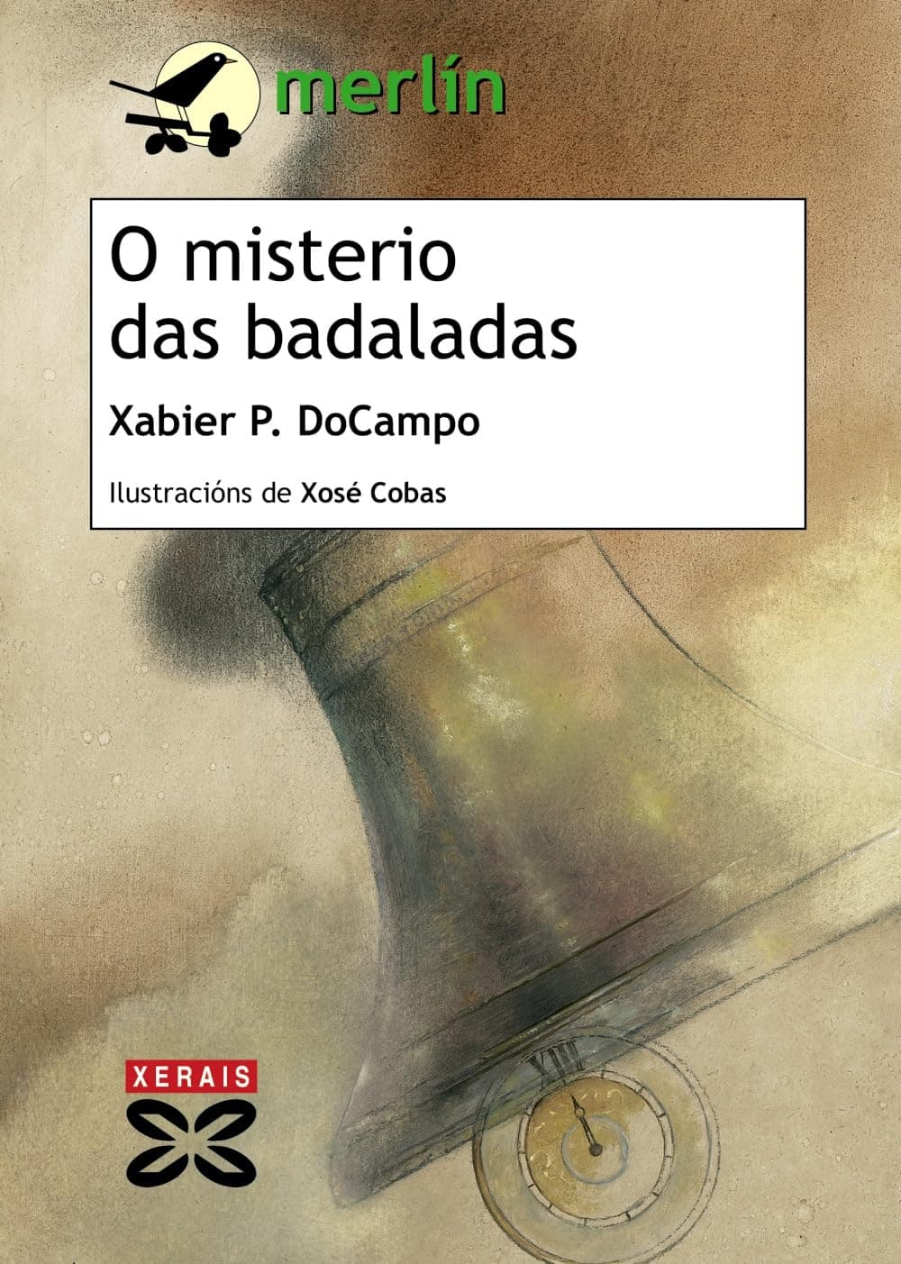 Portada de O misterio das badaladas (INFANTIL E XUVENIL - MERLÍN - De 11 anos en diante)