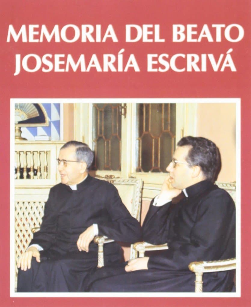 Portada de Memoria del Beato Josemaría Escrivá (Libros sobre el Opus Dei)