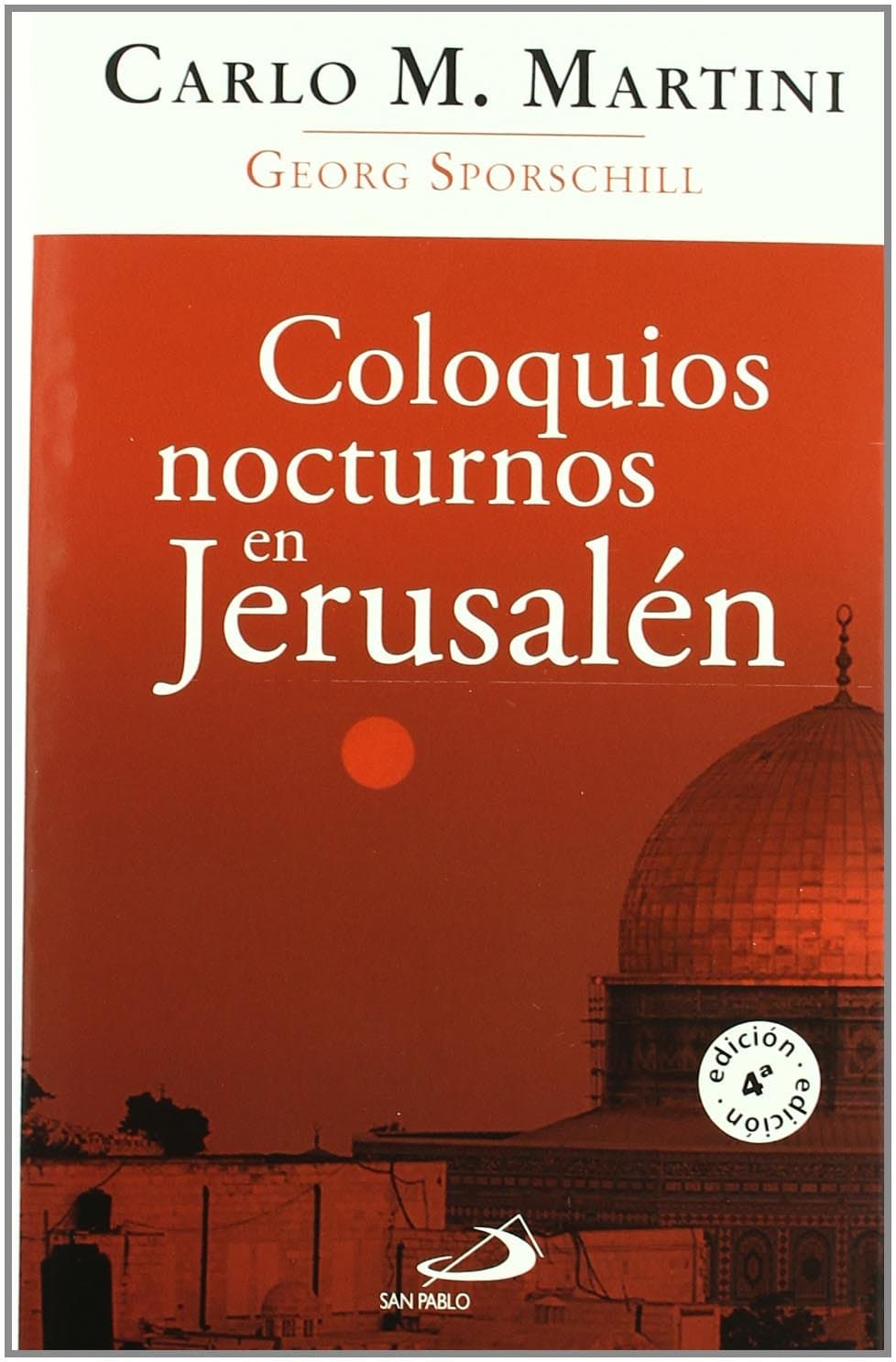 Portada de Coloquios nocturnos en Jerusalén (Caminos)