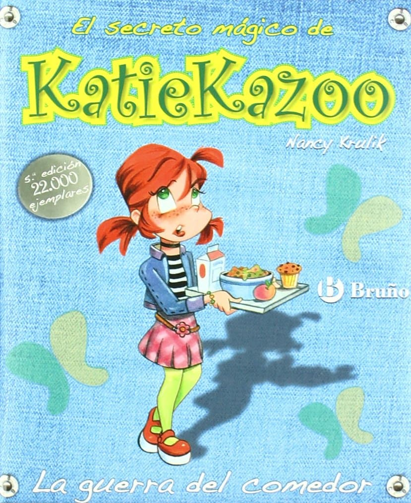 Portada de La guerra del comedor (Castellano - A Partir De 8 Años - Personajes - Katie Kazoo)