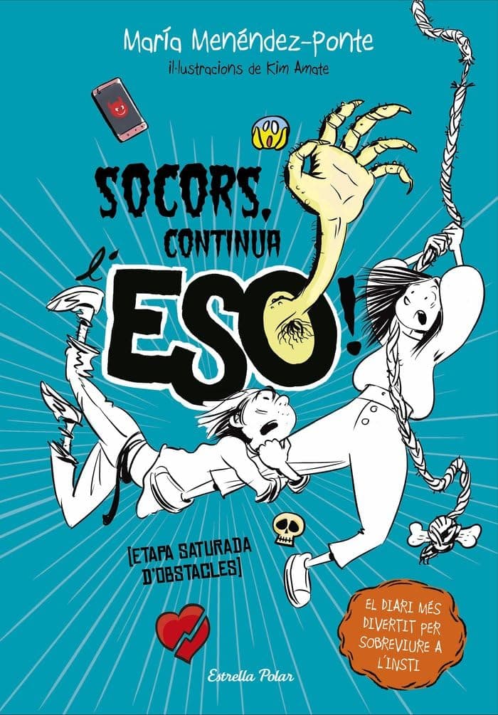Portada de Socors, continua l'ESO!: (Etapa saturada d'obstacles) (Històries d'humor)