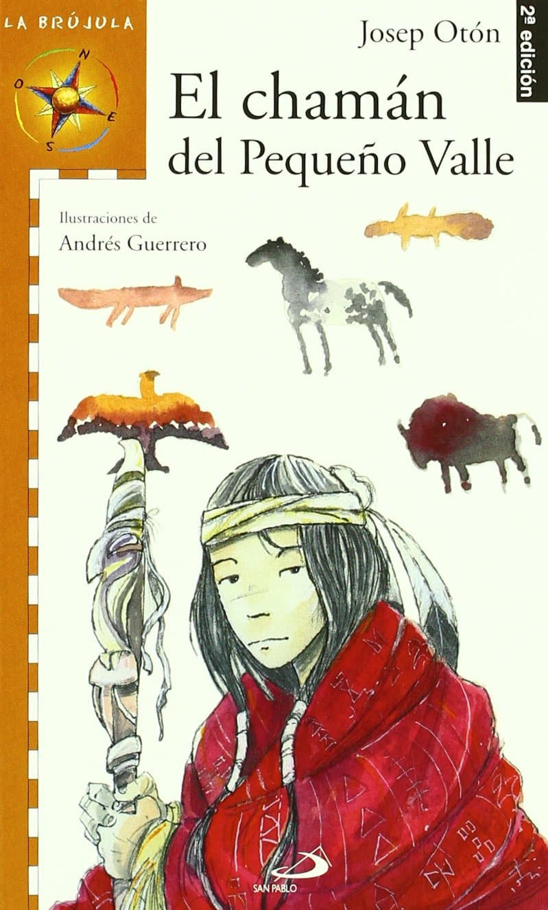 Portada de El chamán del pequeño valle: 6 (La brújula - serie naranja)