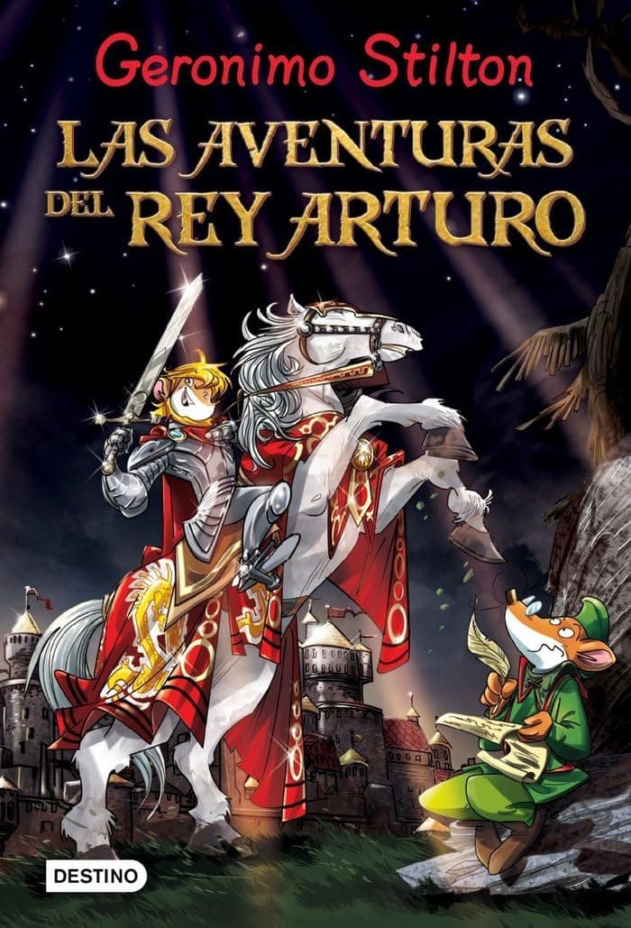 Portada de Las aventuras del Rey Arturo (Geronimo Stilton)