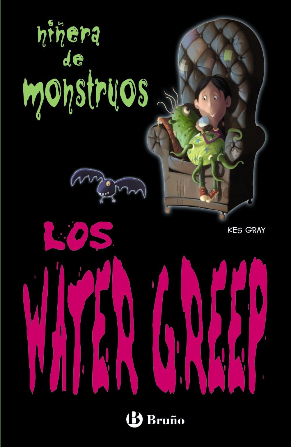 Portada de Los Water Greep (Castellano - Bruño - Niñera De Monstruos)