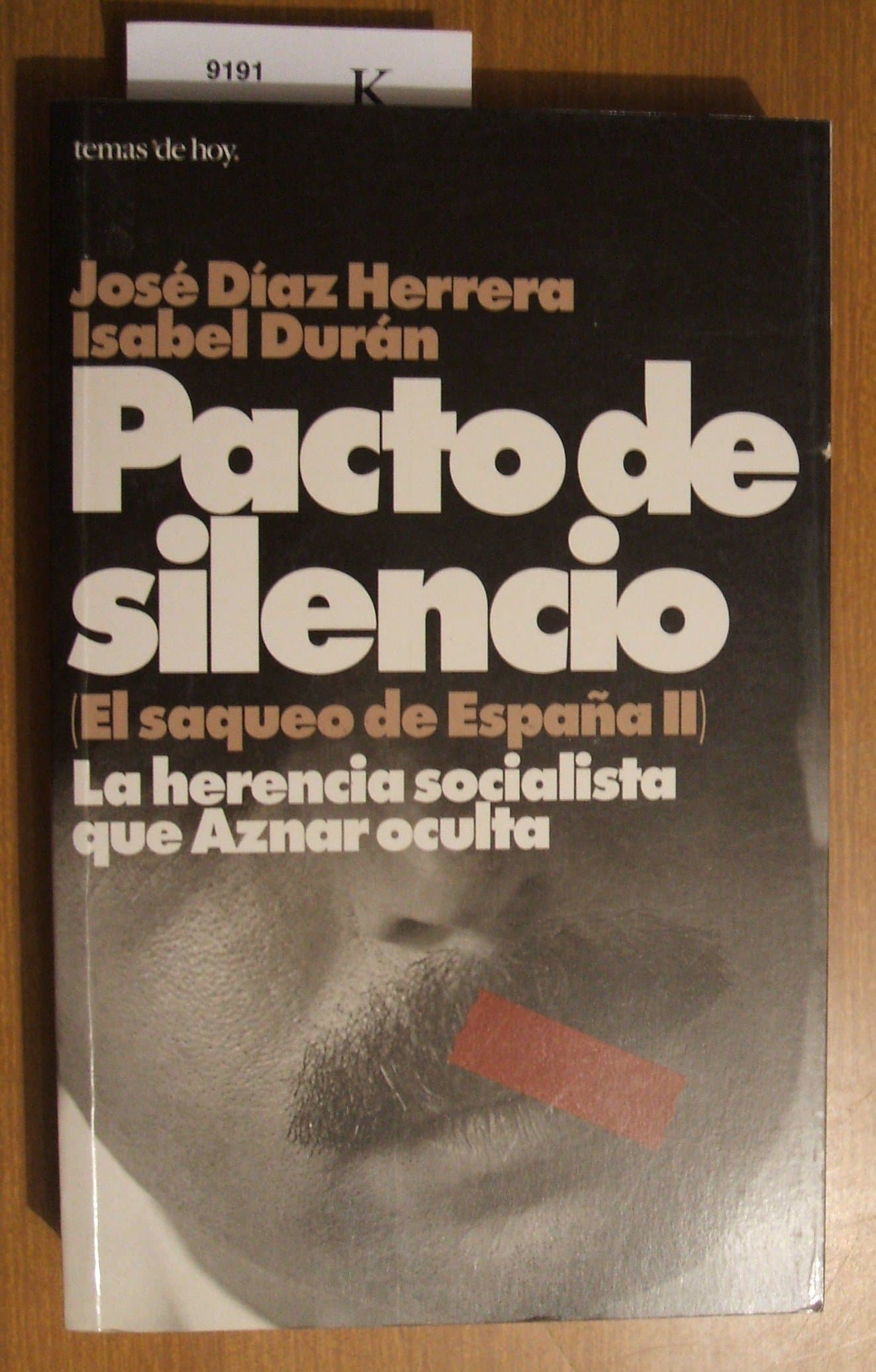 Portada de Pacto de silencio