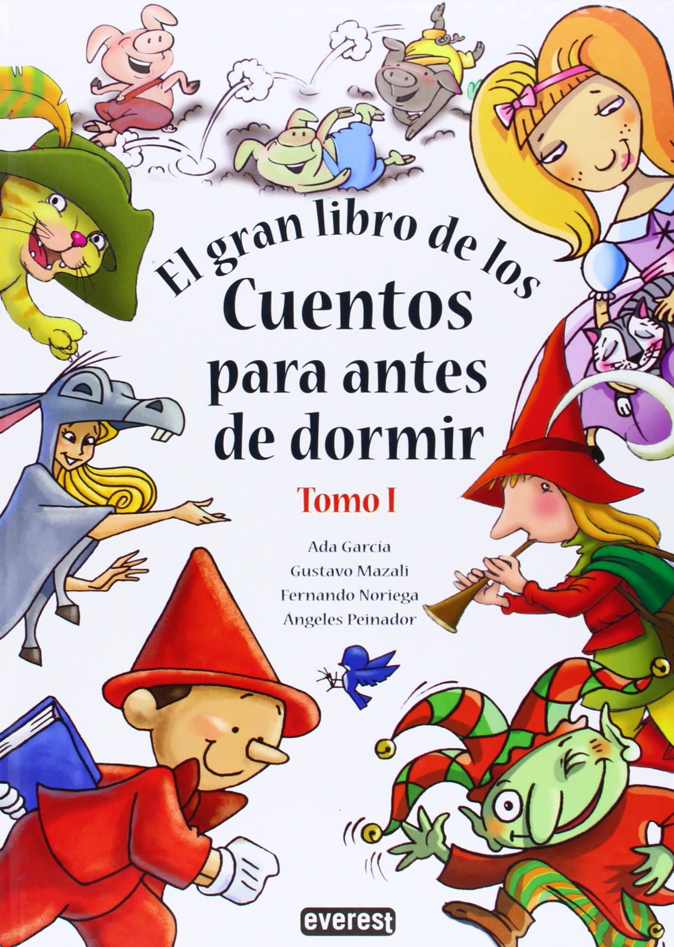 Portada de El Gran Libro de los Cuentos para antes de dormir. Tomo I