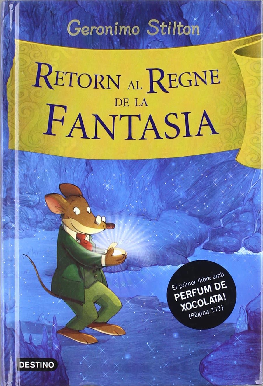 Portada de Retorn al Regne de la Fantasia (GERONIMO STILTON)