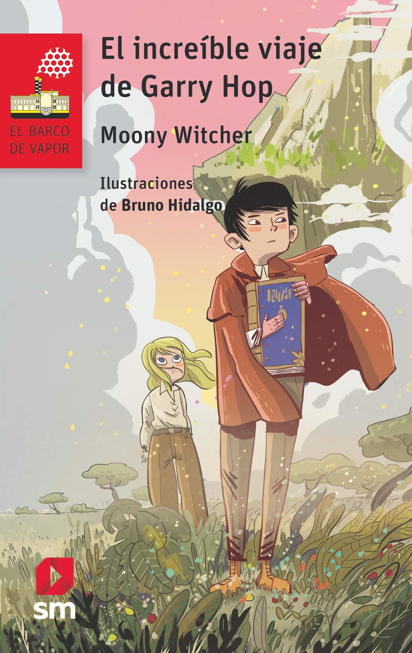 Portada de El increíble viaje de Garry Hop: 245 (El Barco de Vapor Roja)