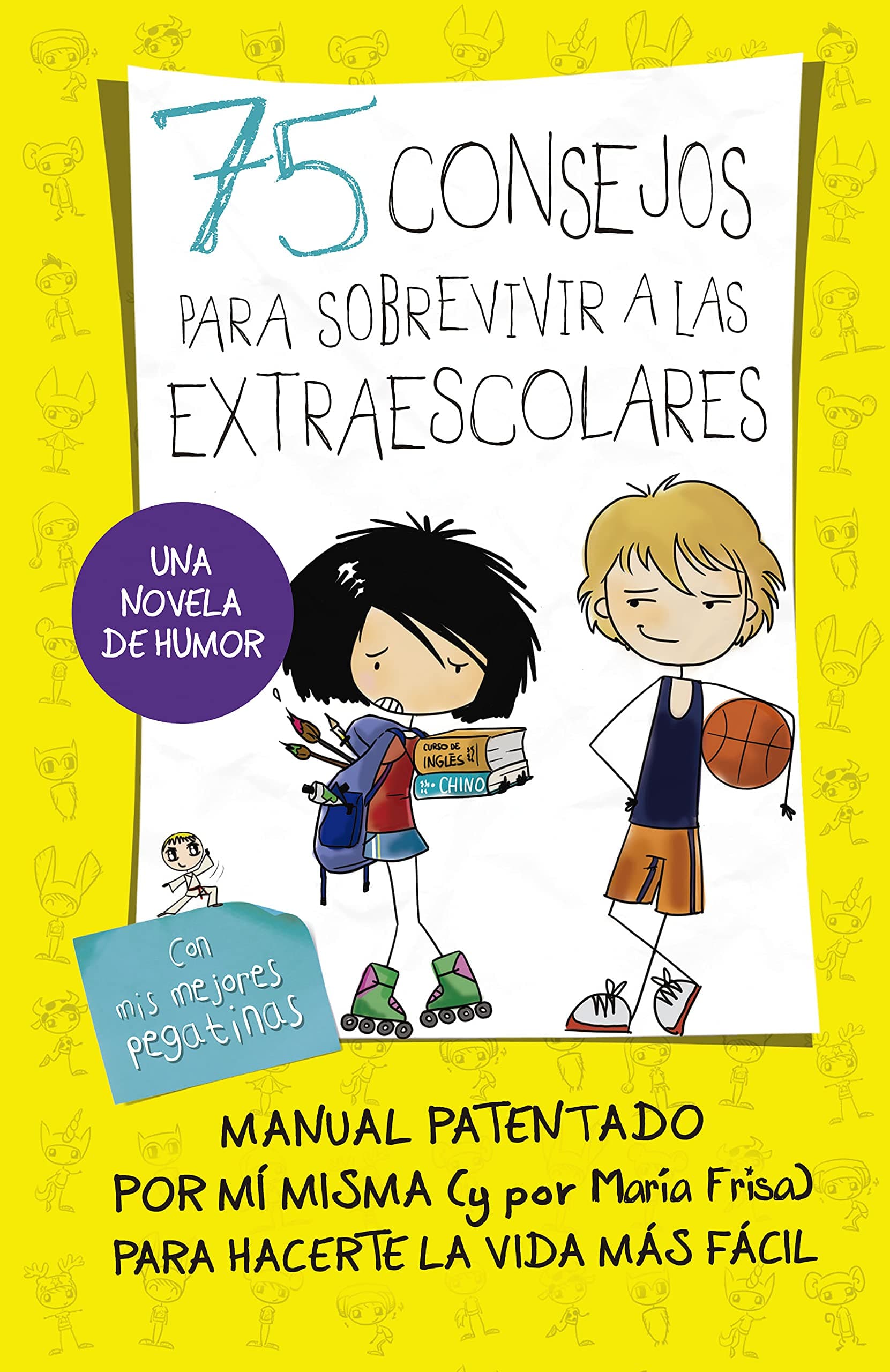 Portada de 75 Consejos para sobrevivir a las extraescolares (75 Consejos 4): (Con pegatinas) (Jóvenes lectores)