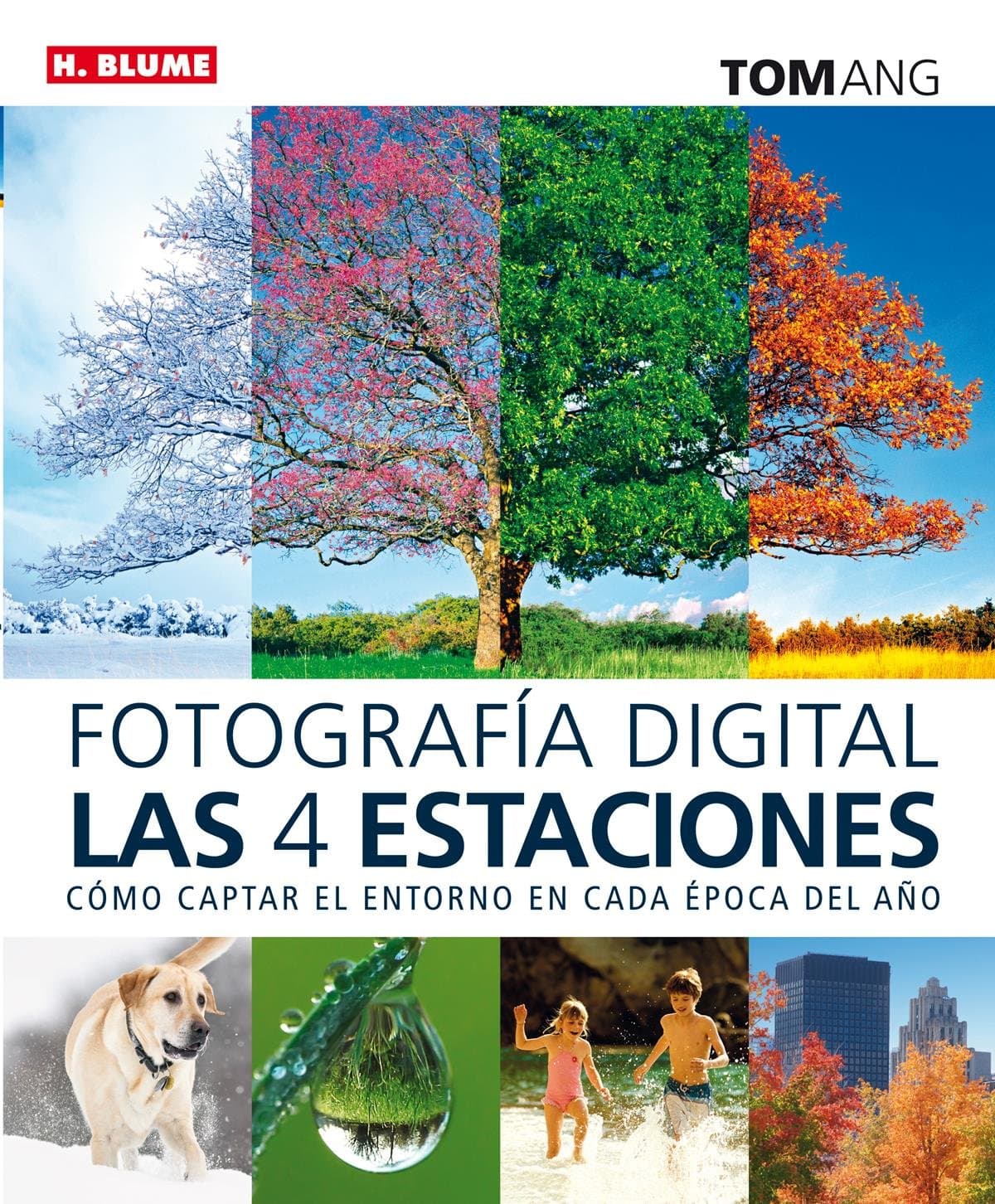 Portada de Fotografía digital las cuatro estaciones