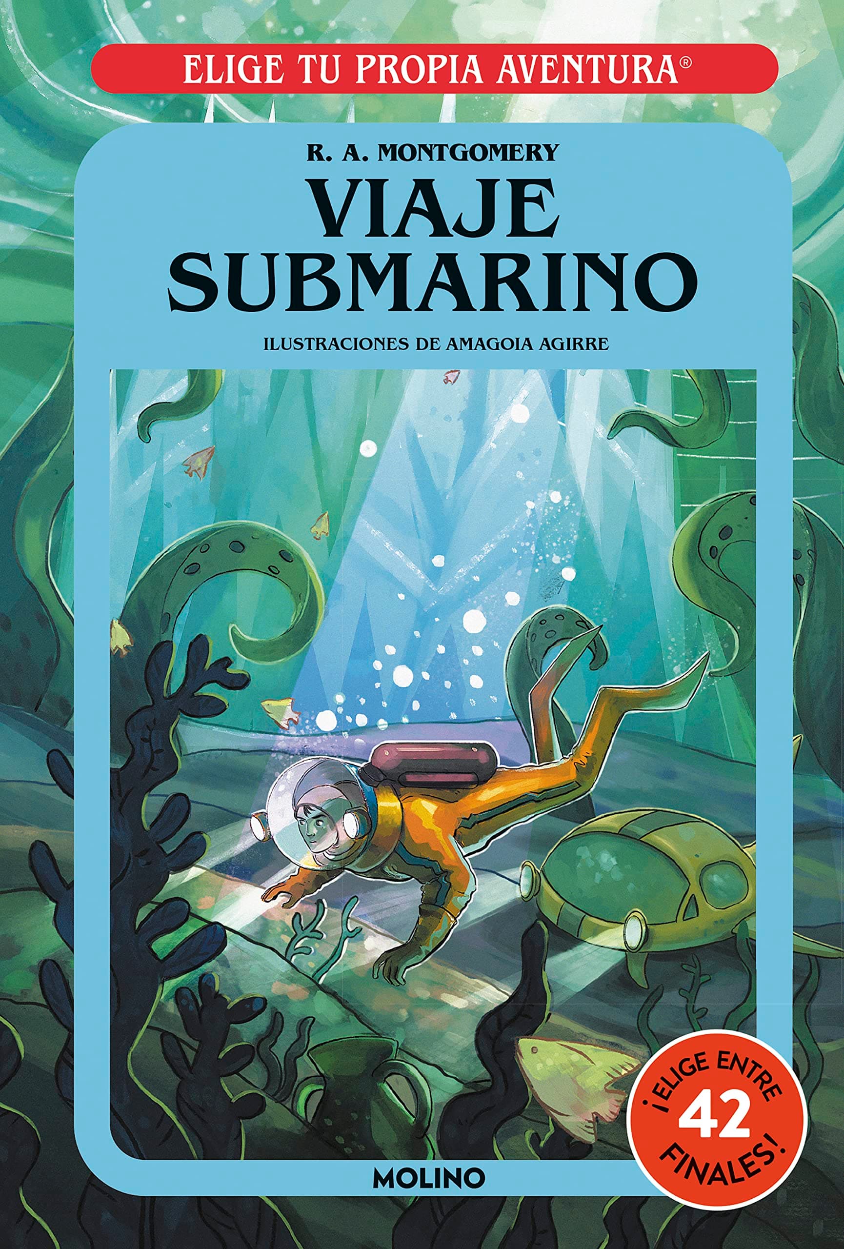 Portada de Elige tu propia aventura - Viaje submarino: Elige tu propia aventura 1 (Ficción Kids)