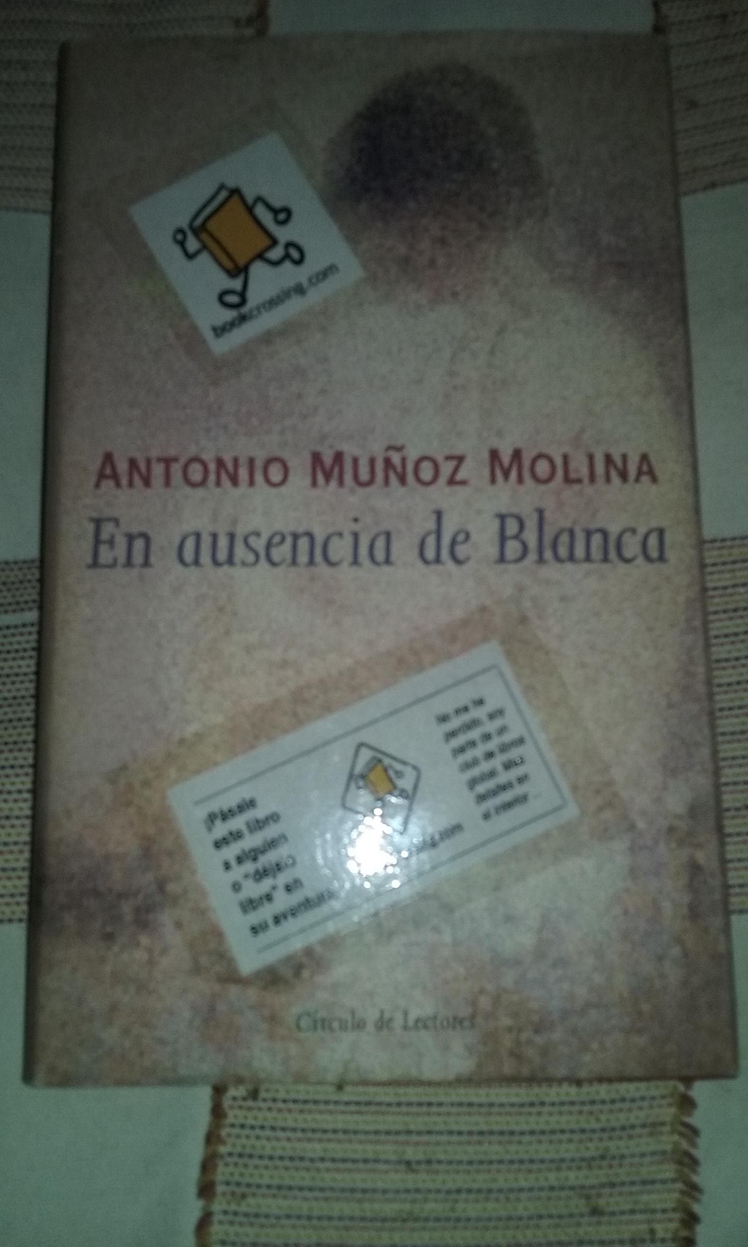 Portada de En ausencia de Blanca