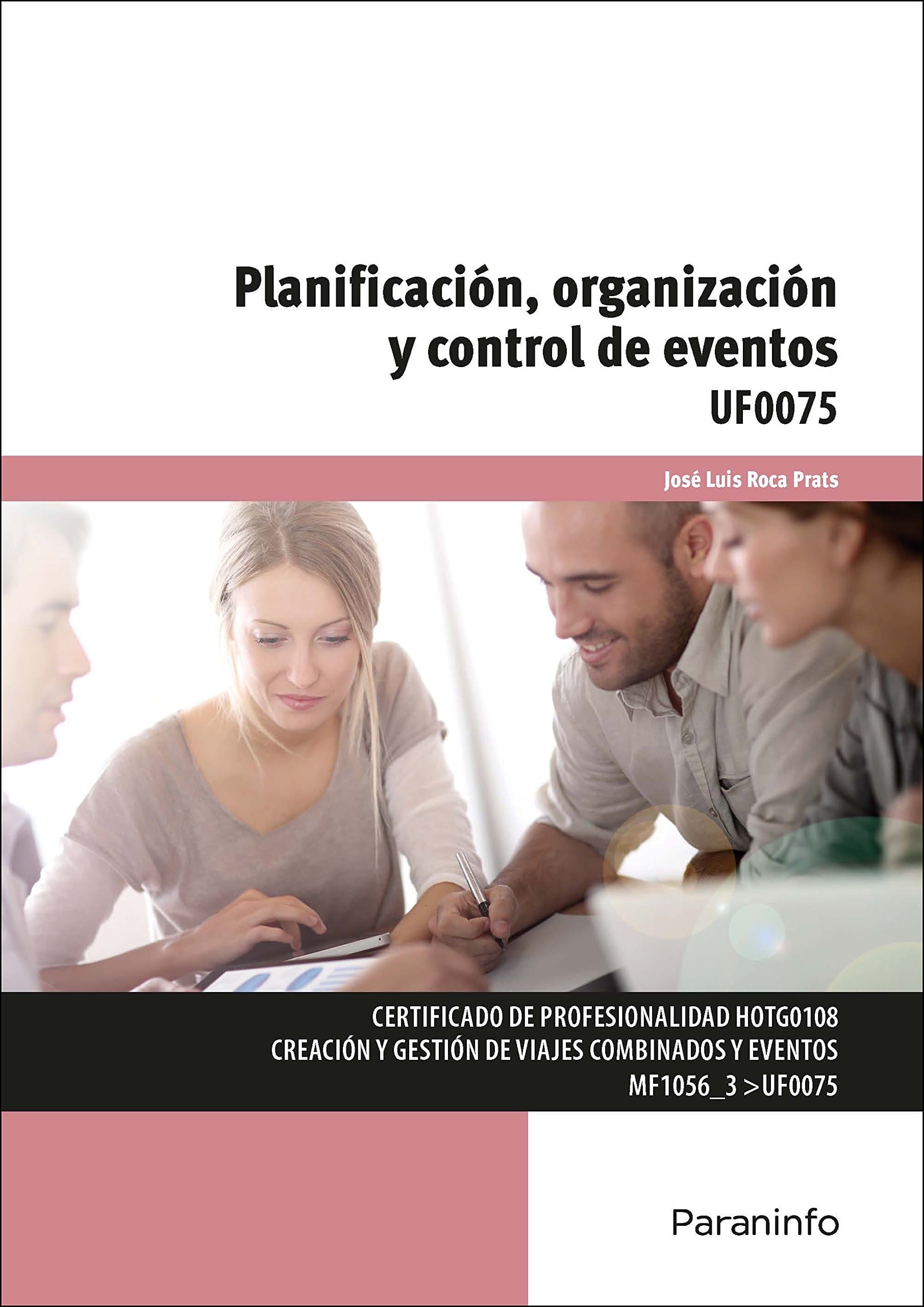 Portada de Planificación, organización y control de eventos (Hostelería y Turismo)