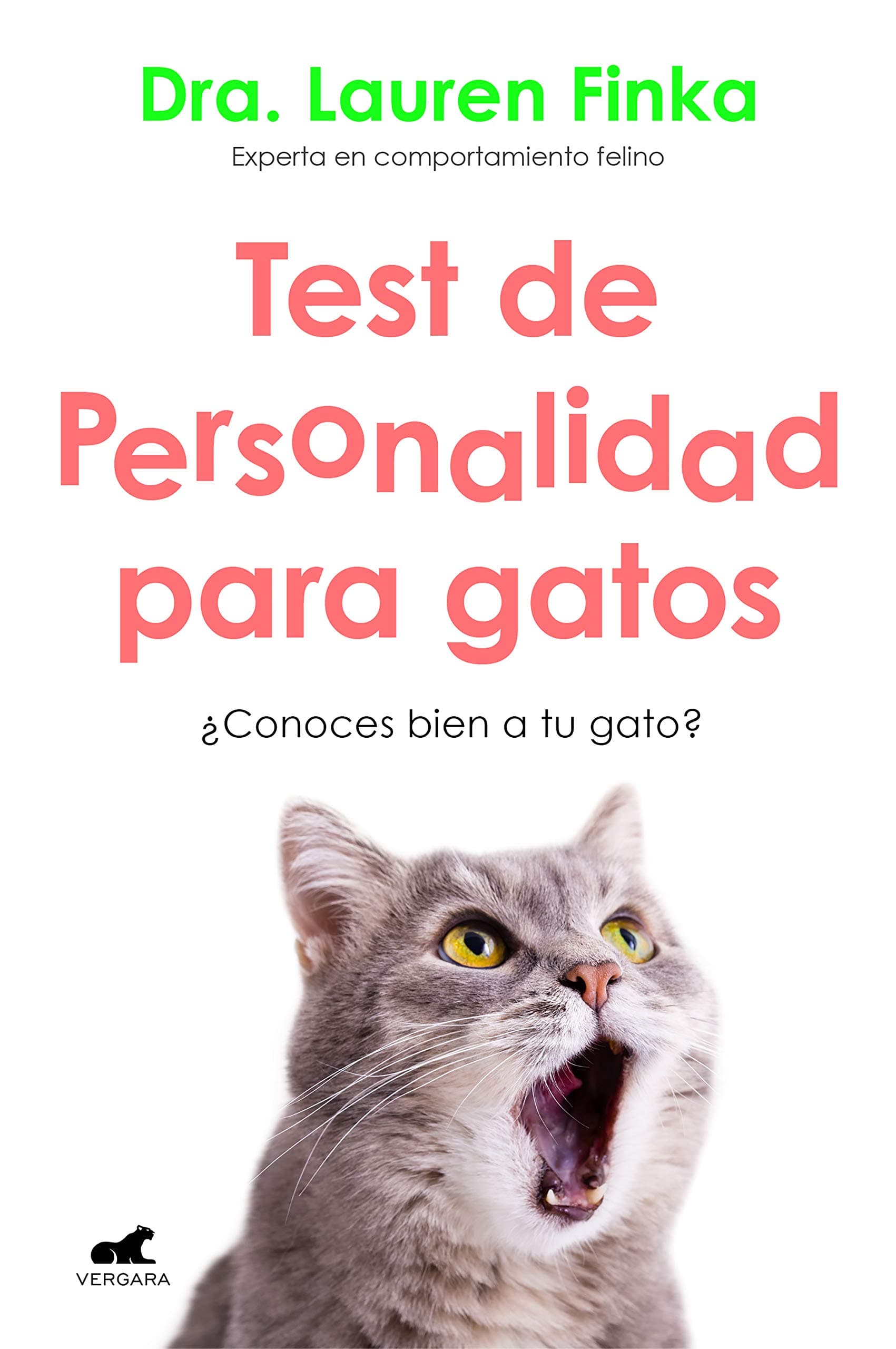 Portada de Test de personalidad para gatos: ¿Conoces bien a tu gato? (Vergara)