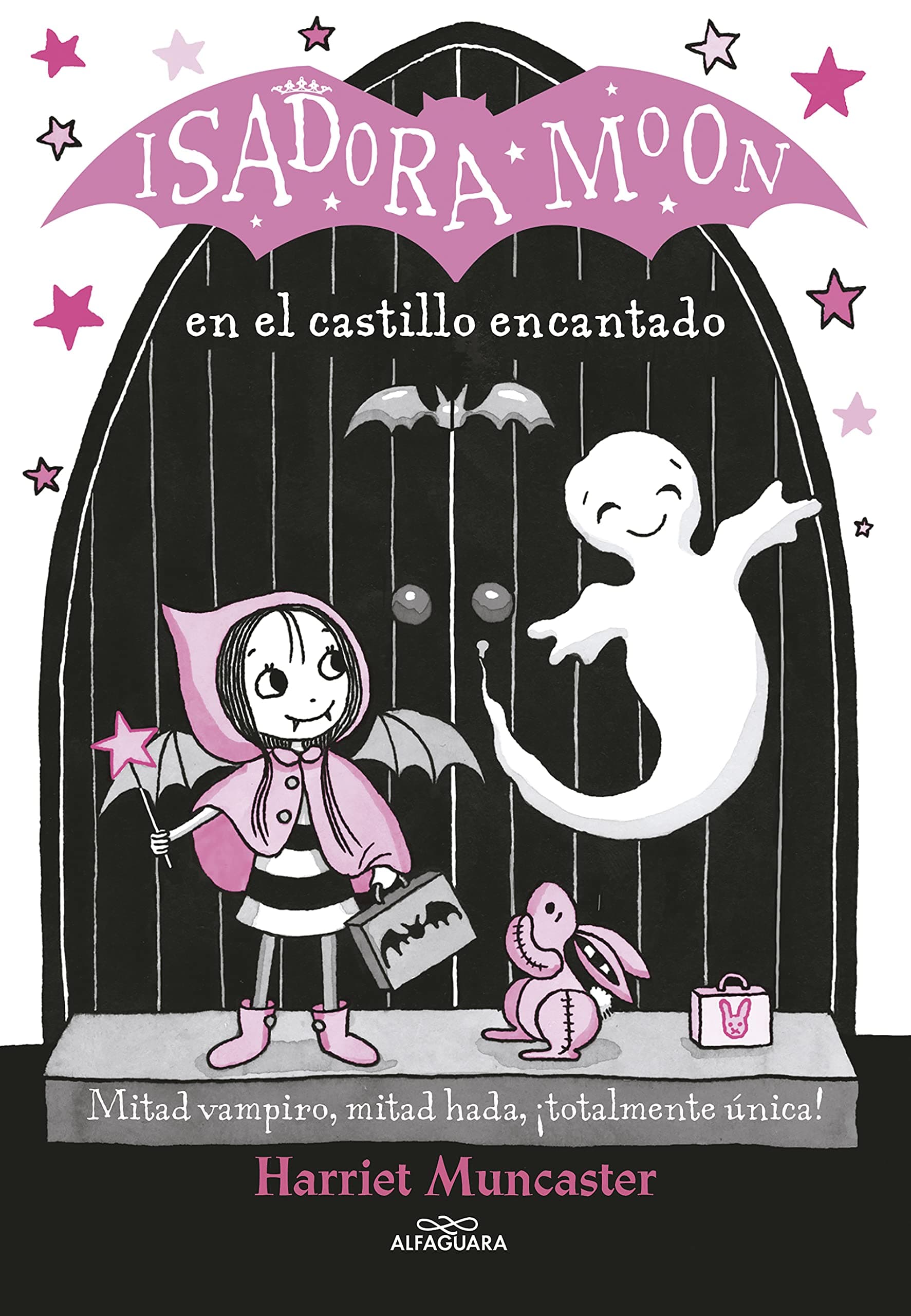Portada de Isadora Moon 6 - Isadora Moon en el castillo encantado: ¡Un libro mágico con purpurina en la cubierta! (Harriet Muncaster)