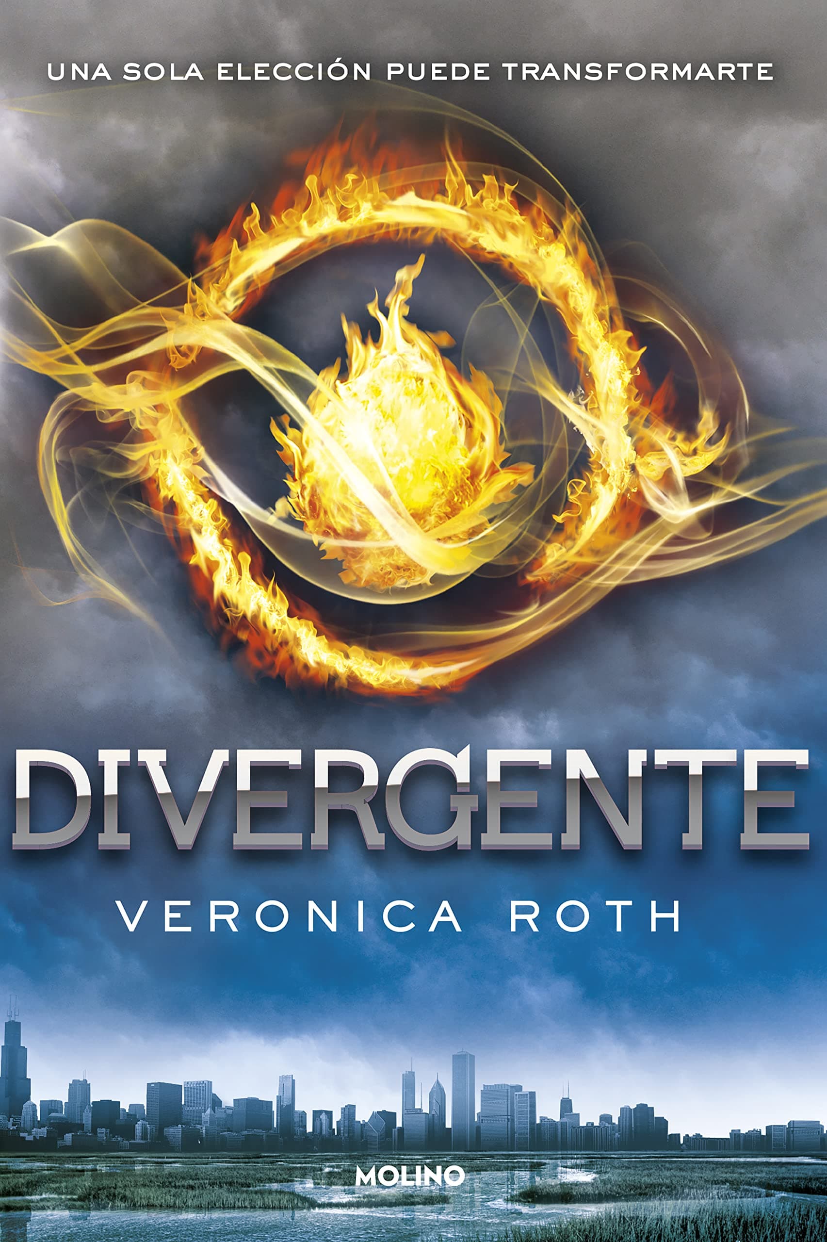 Portada de Divergente 1 - Divergente (Veronica Roth)