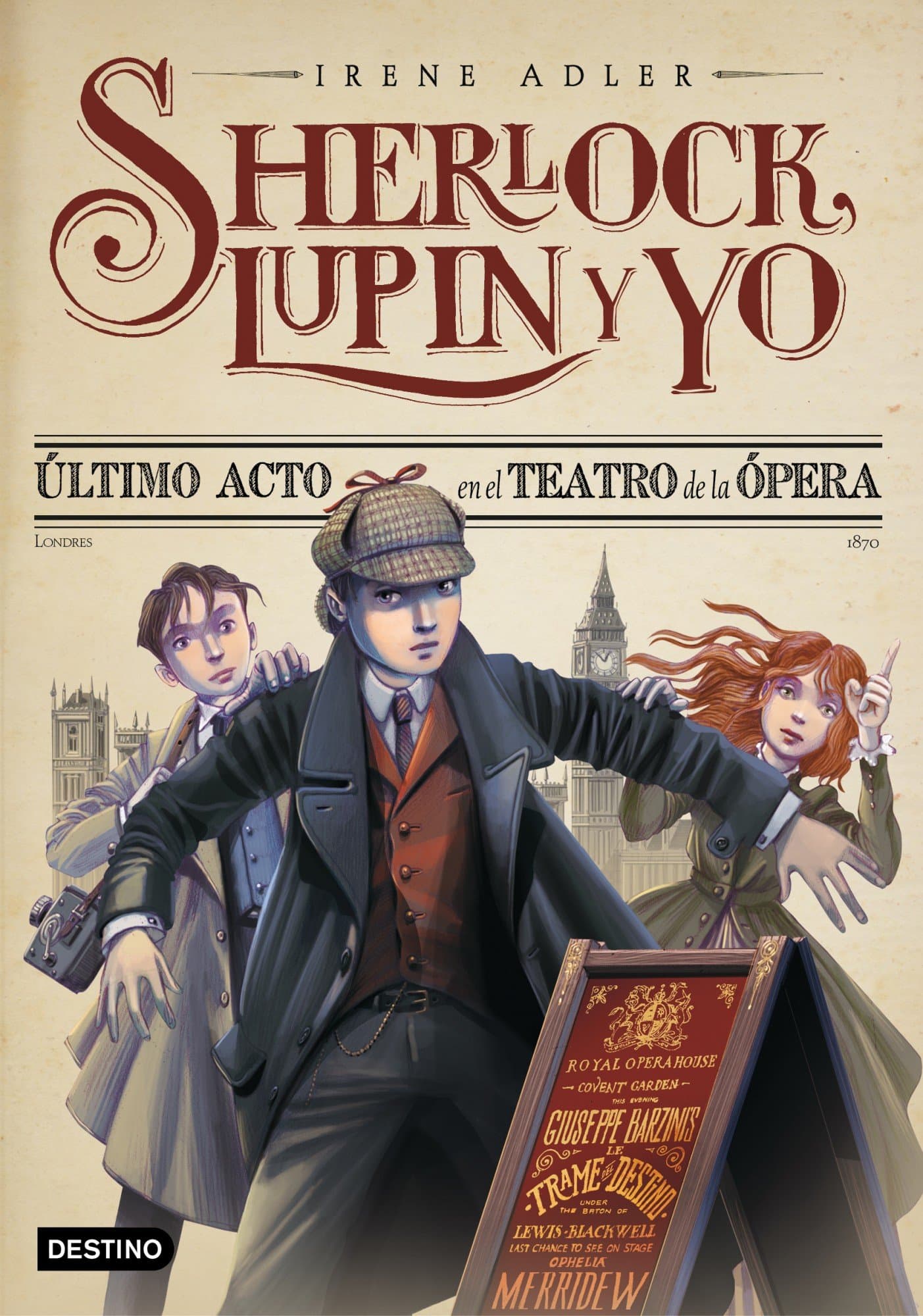 Portada de Último acto en el Teatro de la Ópera: Sherlock, Lupin y yo 2