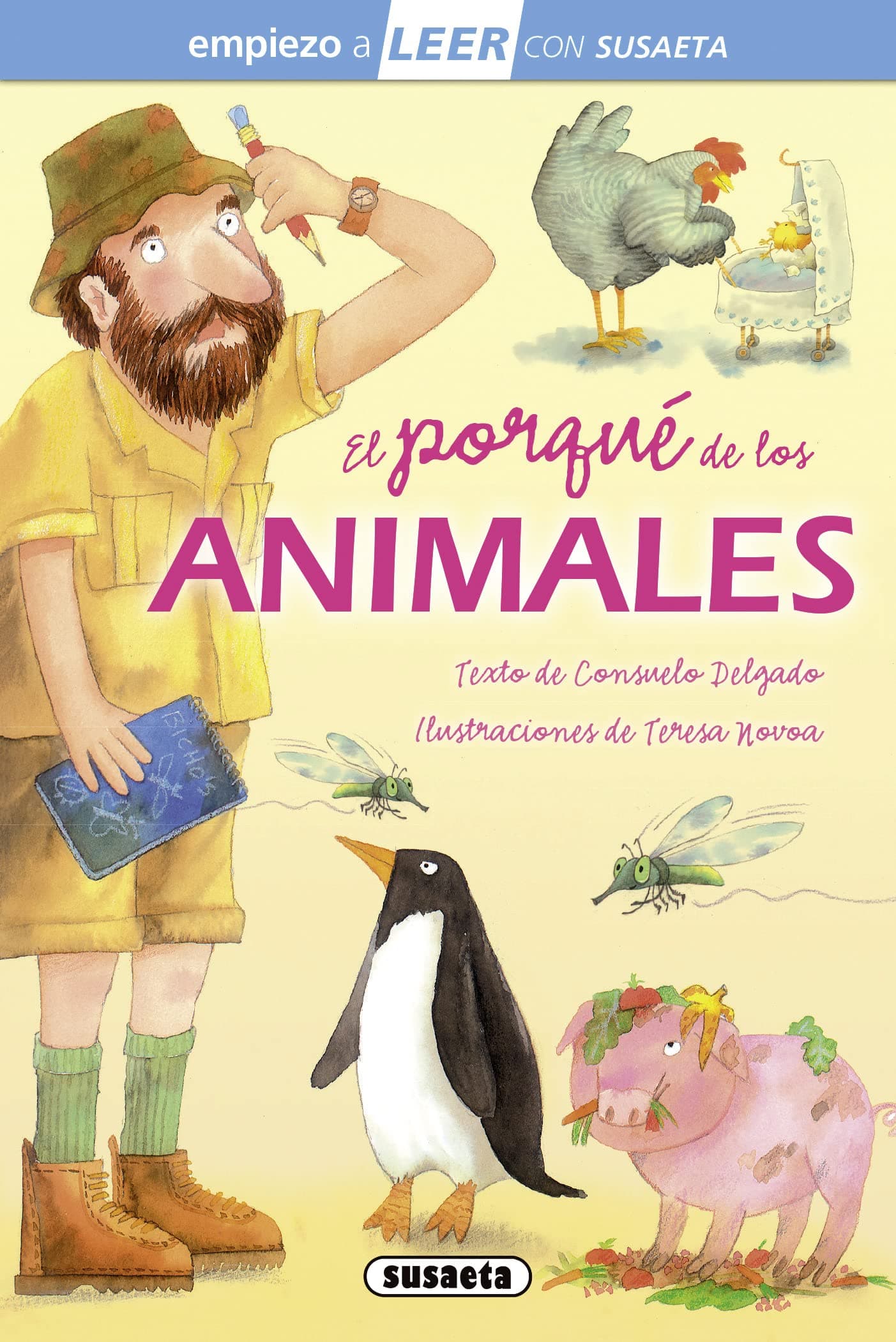 Portada de El porqué de los animales: Leer Con Susaeta - Nivel 1 (Empiezo a LEER con Susaeta - nivel 1)