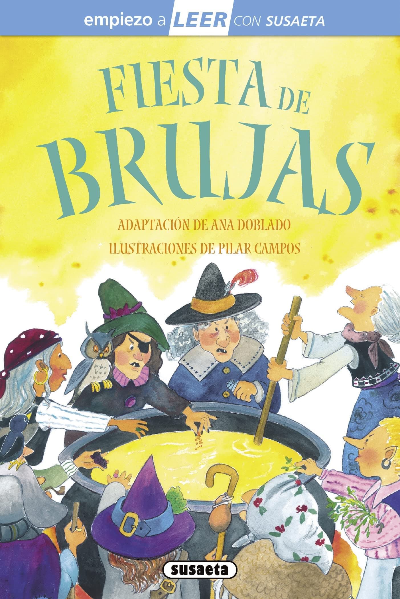 Portada de Susaeta - Fiesta de brujas (Empiezo a LEER con Susaeta - nivel 1)