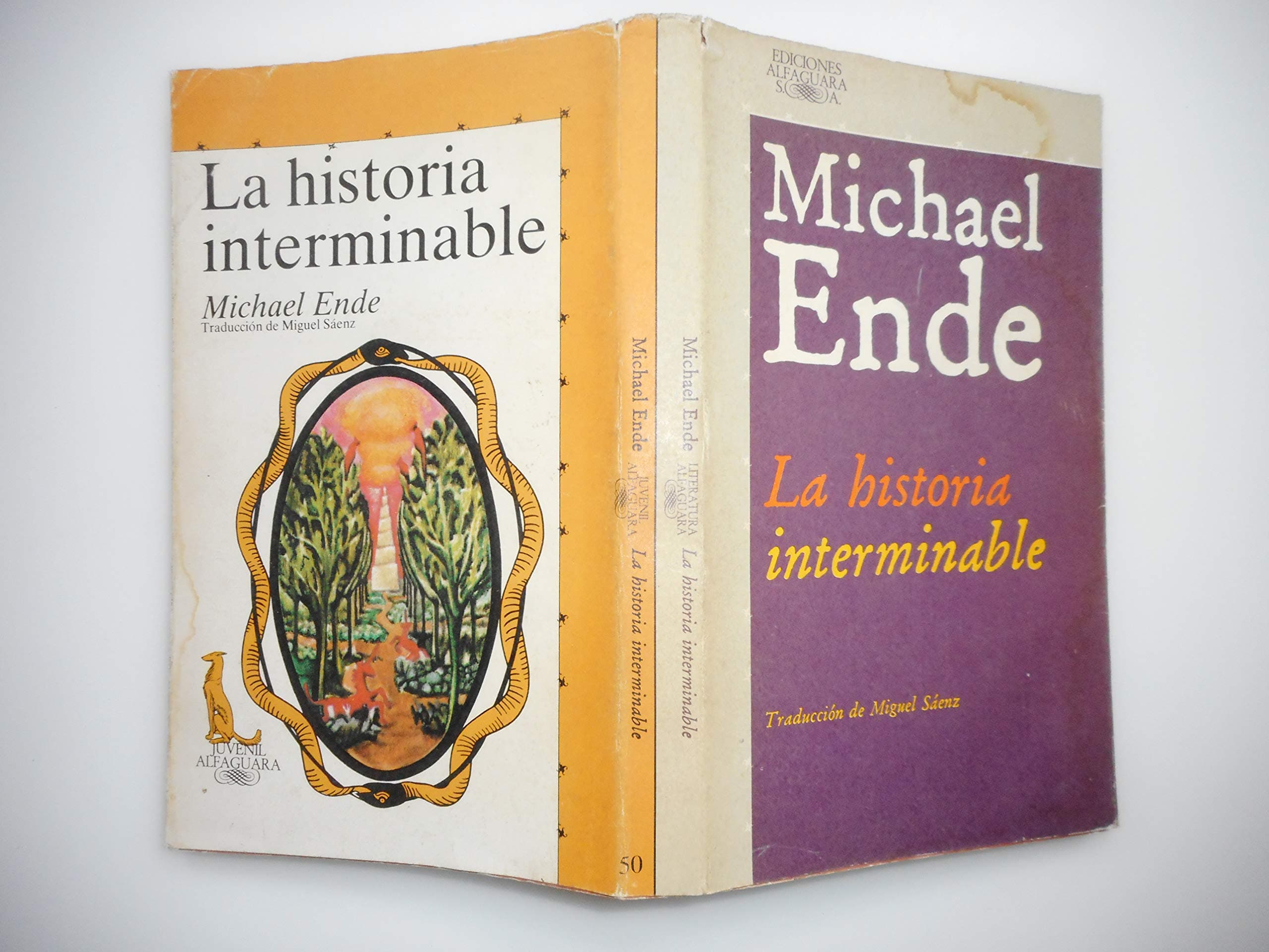 Portada de La Historia Interminable