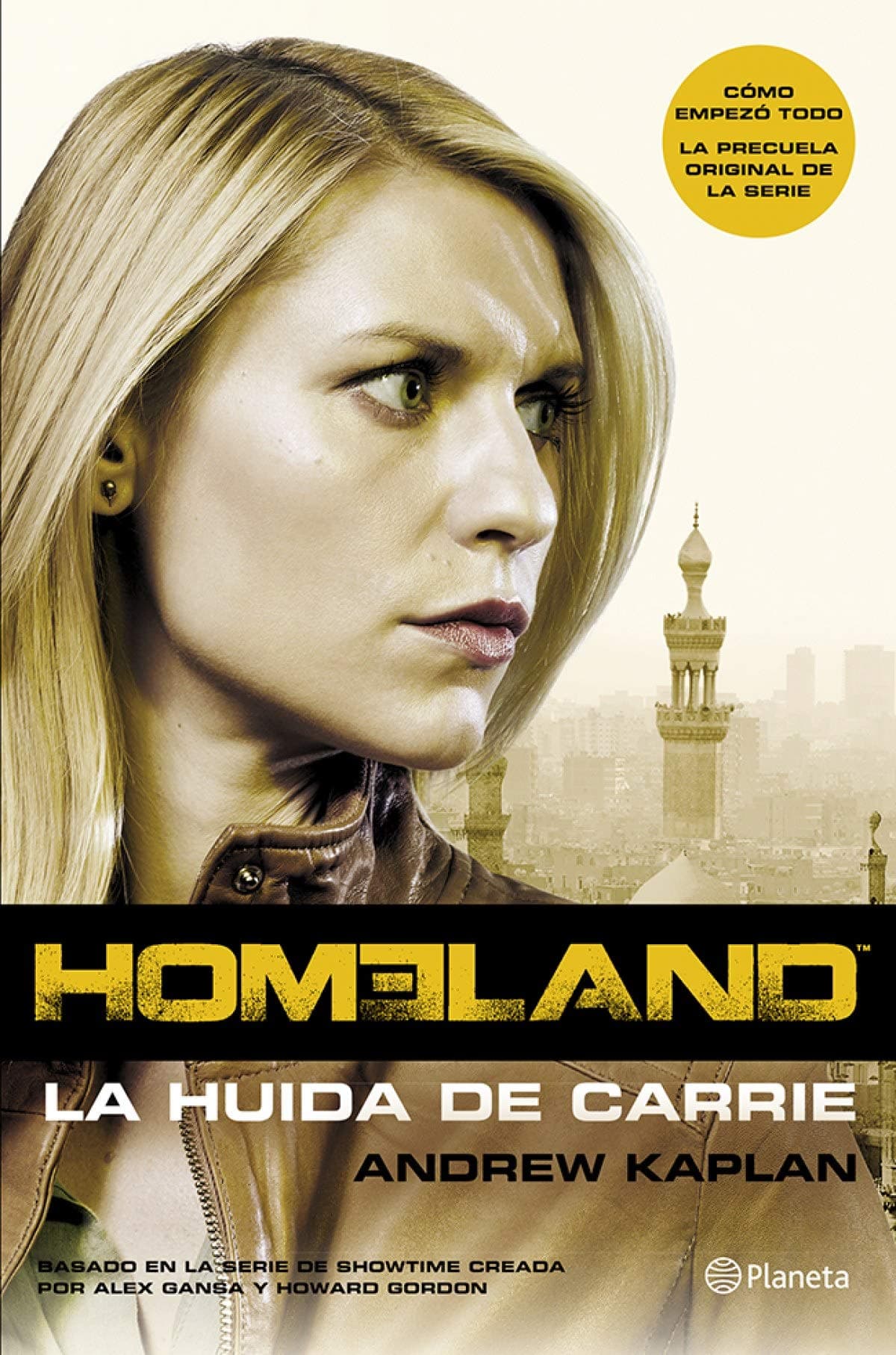Portada de Homeland. La huida de Carrie (Planeta Internacional)