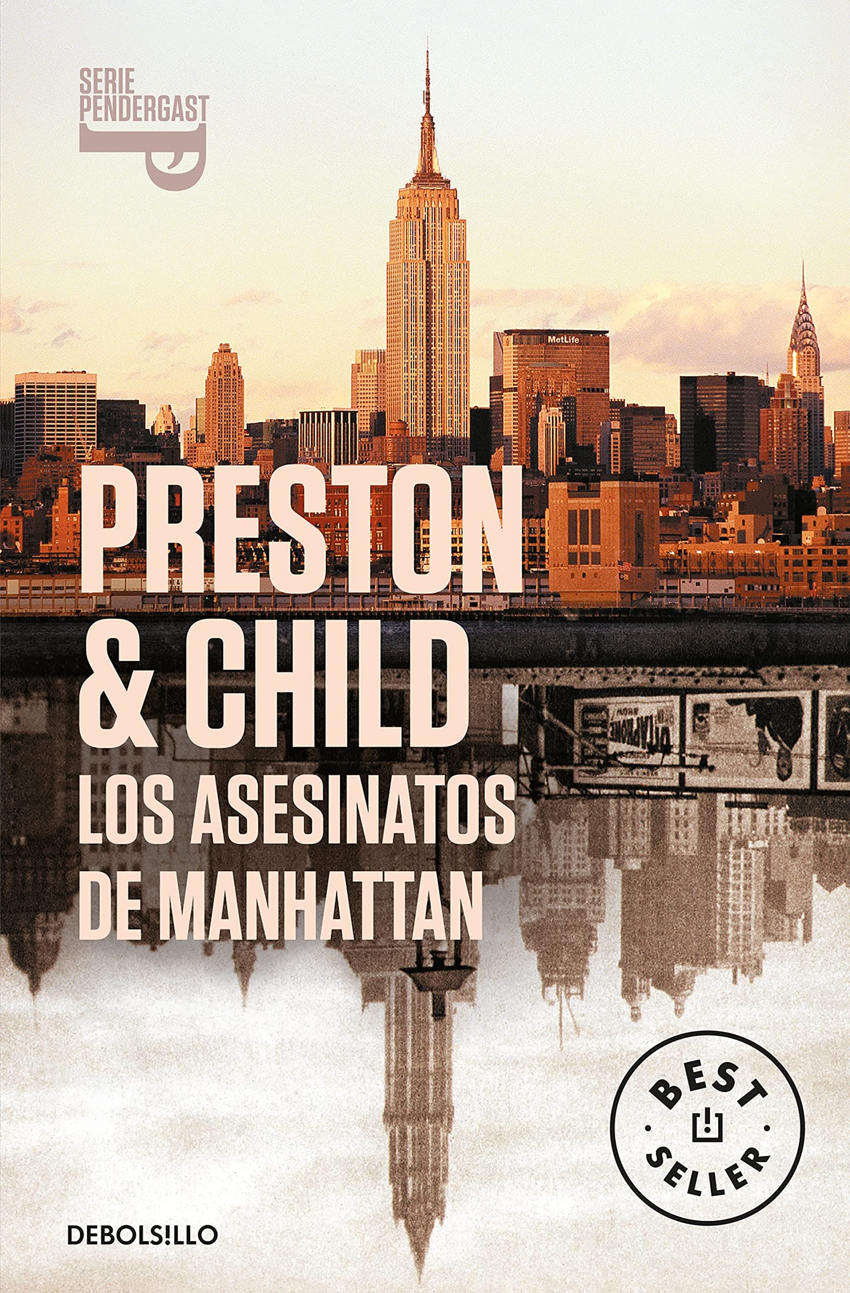 Portada de Los asesinatos de Manhattan (Inspector Pendergast 3) (Best Seller | Ficción)