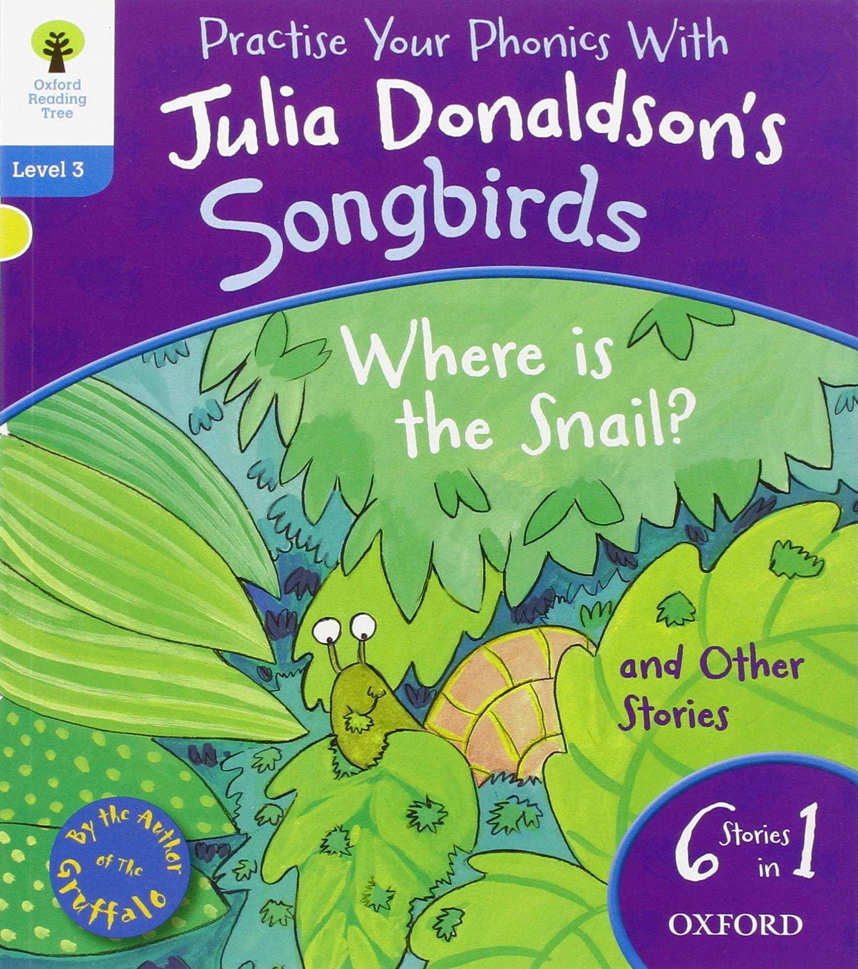 Portada de (s/dev) Ort 3 Where Is The Snail And Other Stories C (Oxford Reading Tree Songbirds)