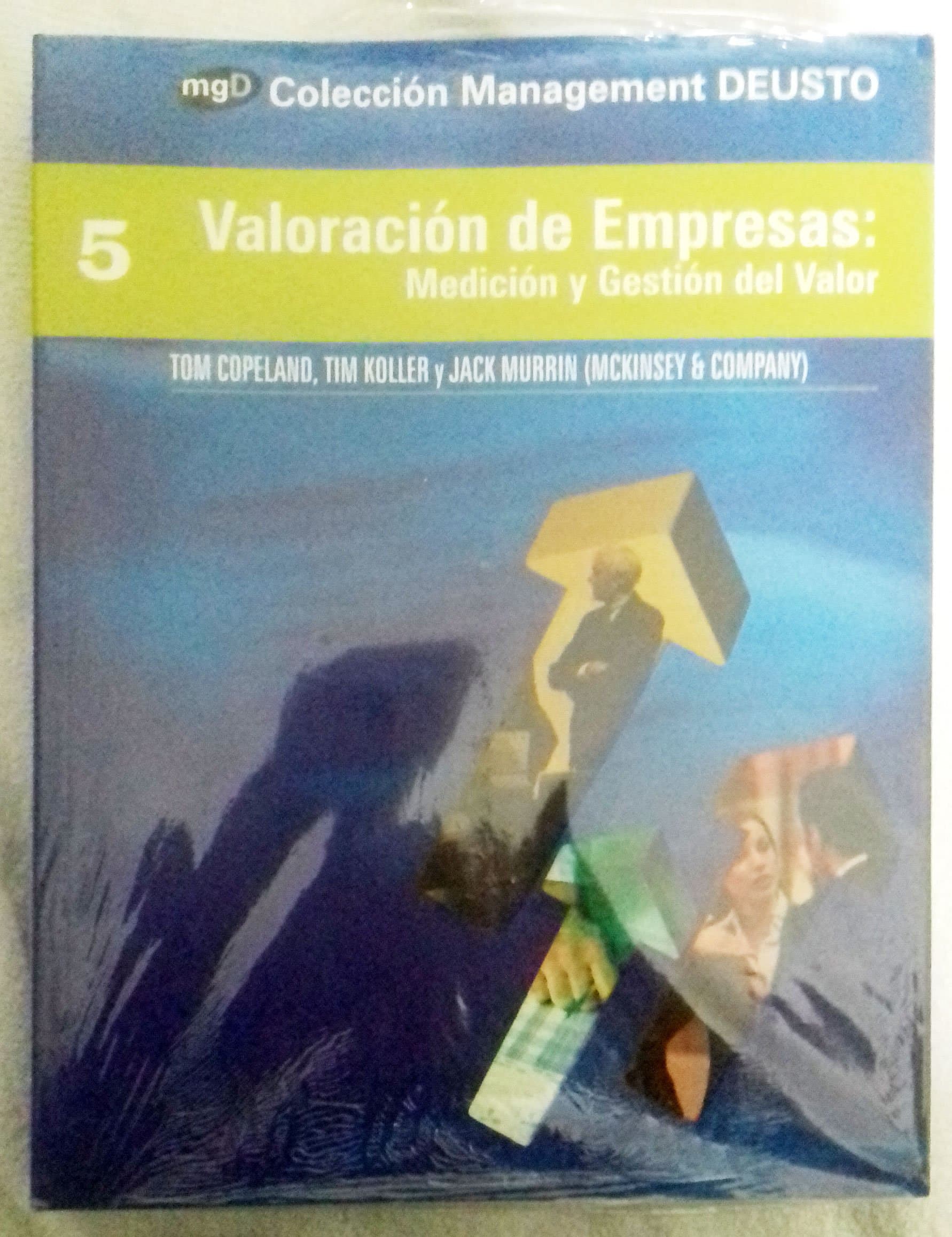 Portada de Valoración de empresas: Medición y gestión del valor