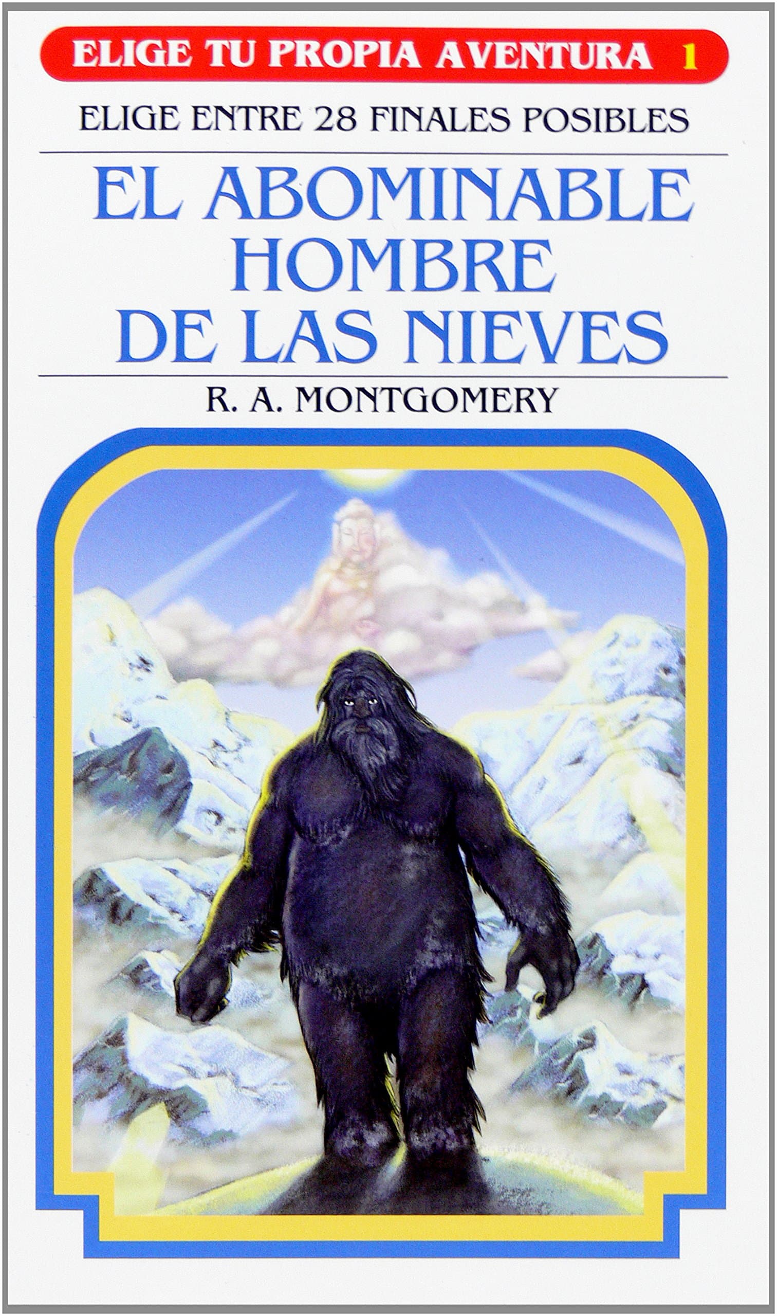 Portada de El abominable hombre de las nieves (Elige tu propia aventura)