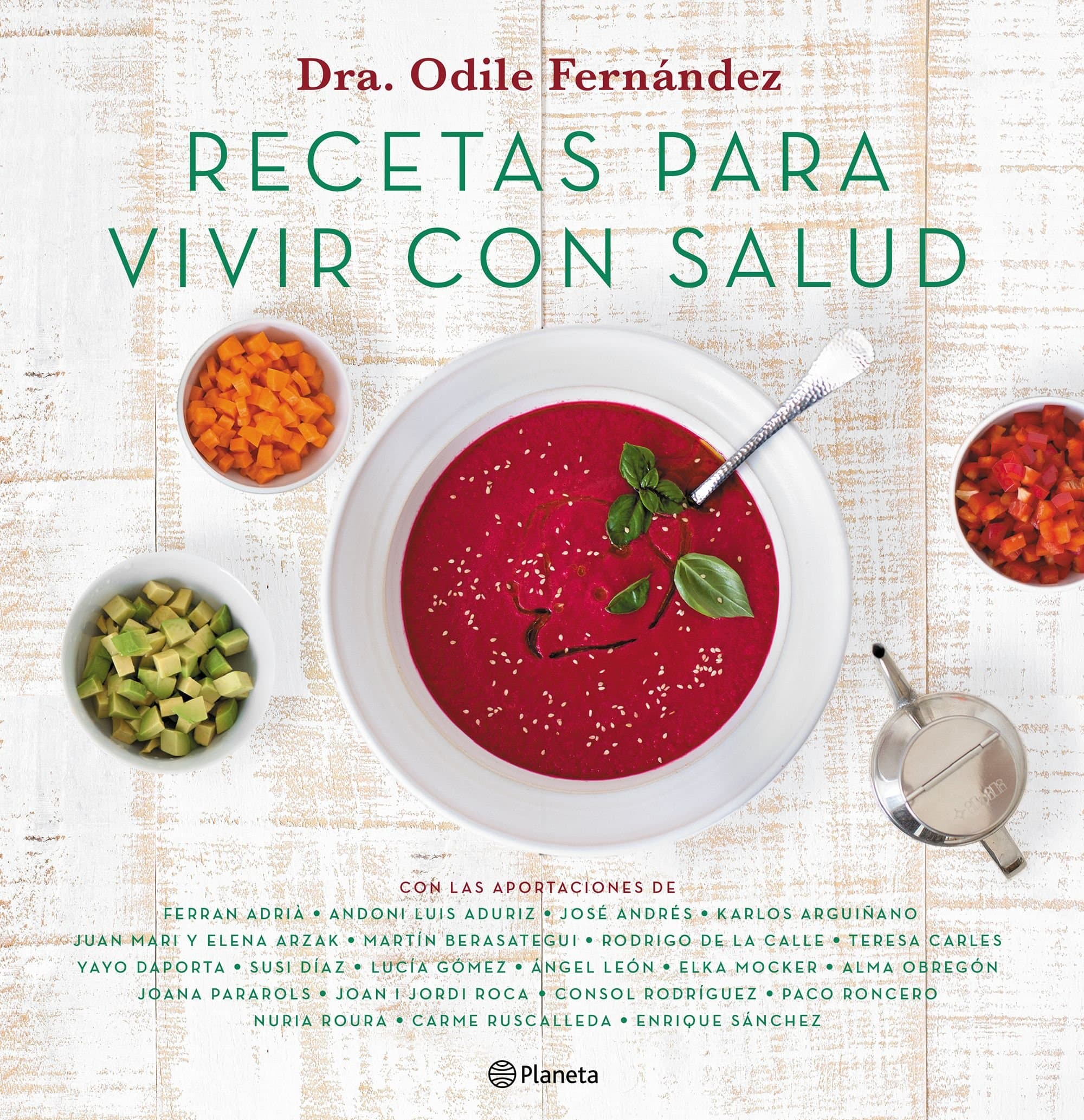 Portada de Recetas para vivir con salud (No Ficción)
