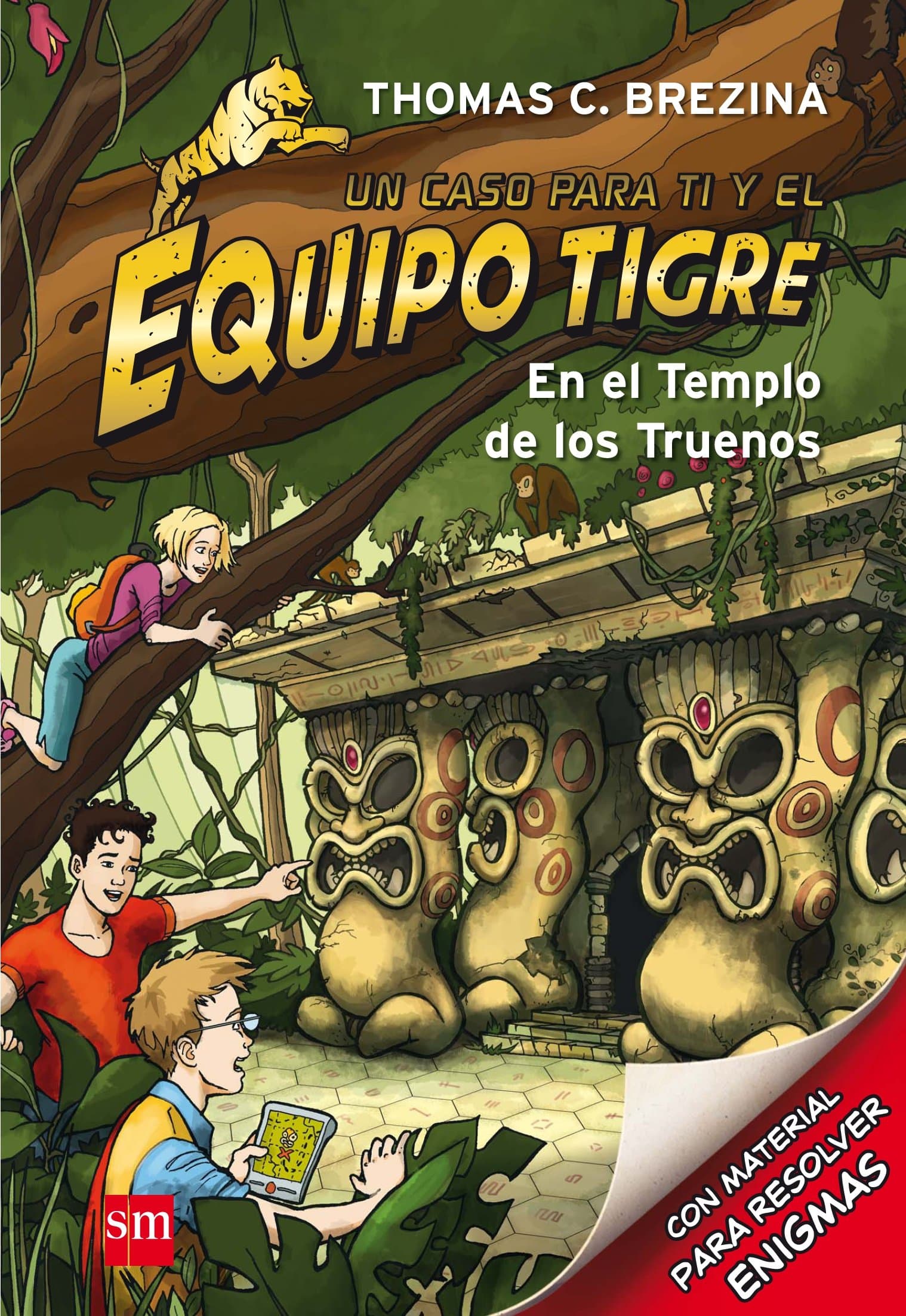 Portada de En el templo de los truenos: 1 (Equipo tigre)