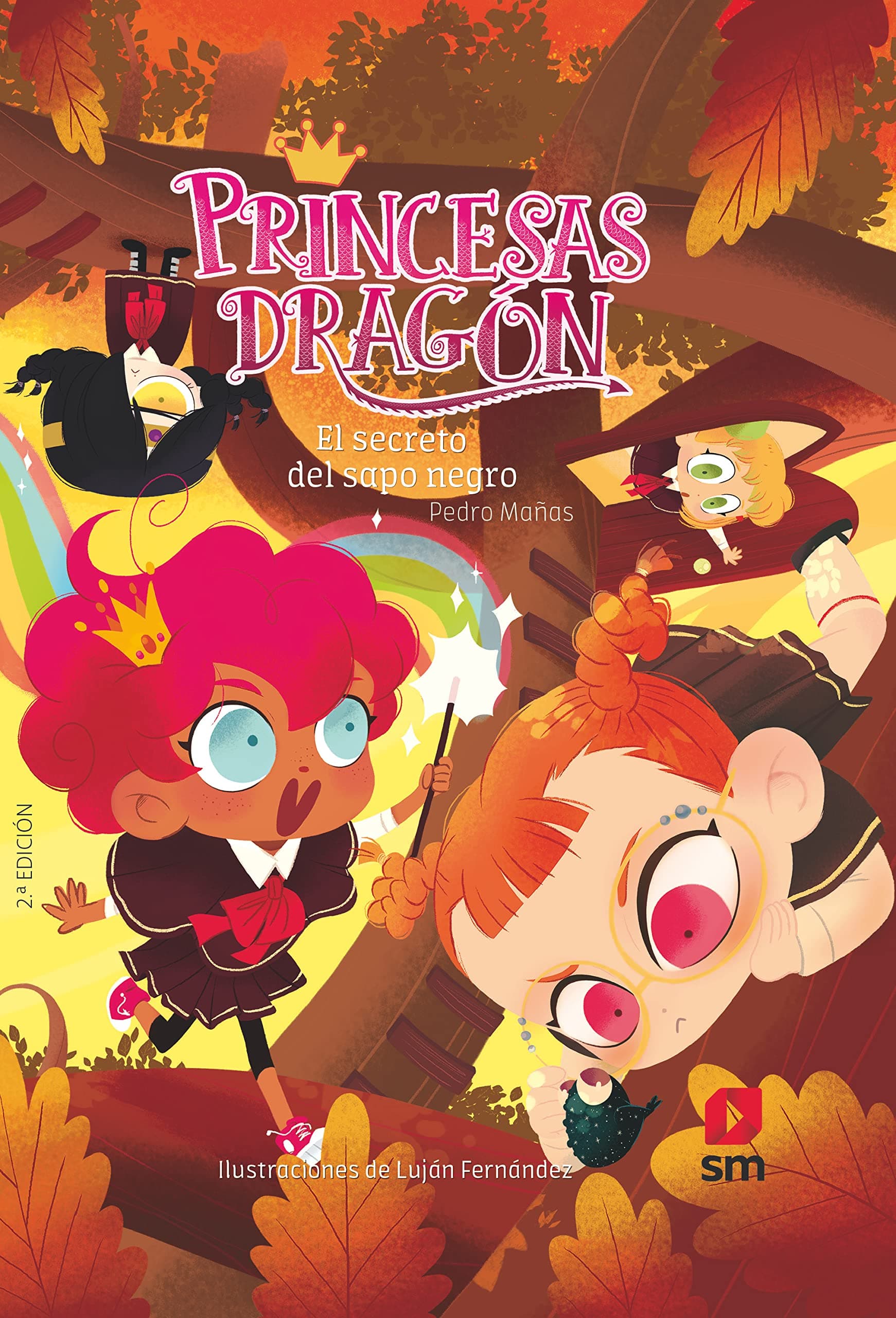 Portada de Princesas Dragón 7: El secreto del sapo negro