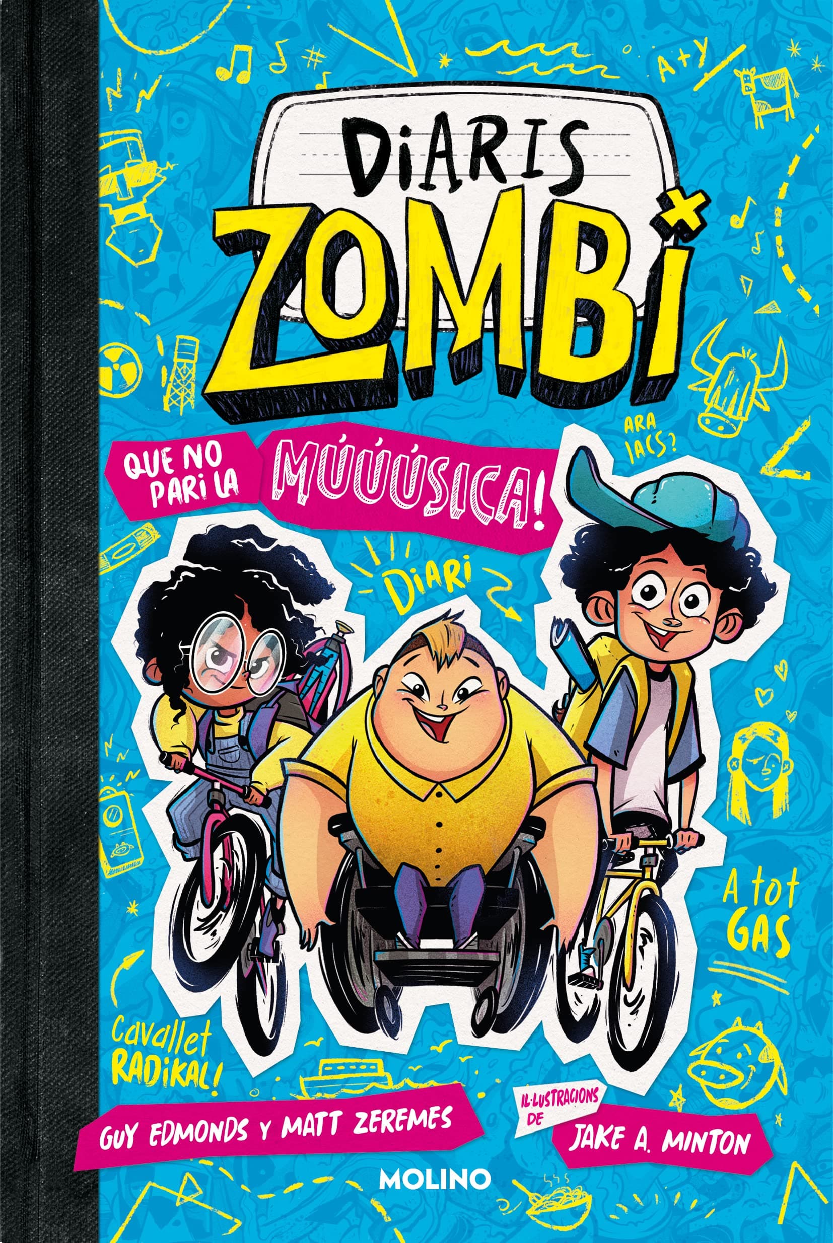 Portada de Diaris zombi 2 - Que no pari la múúúsica! (Ficción Kids)
