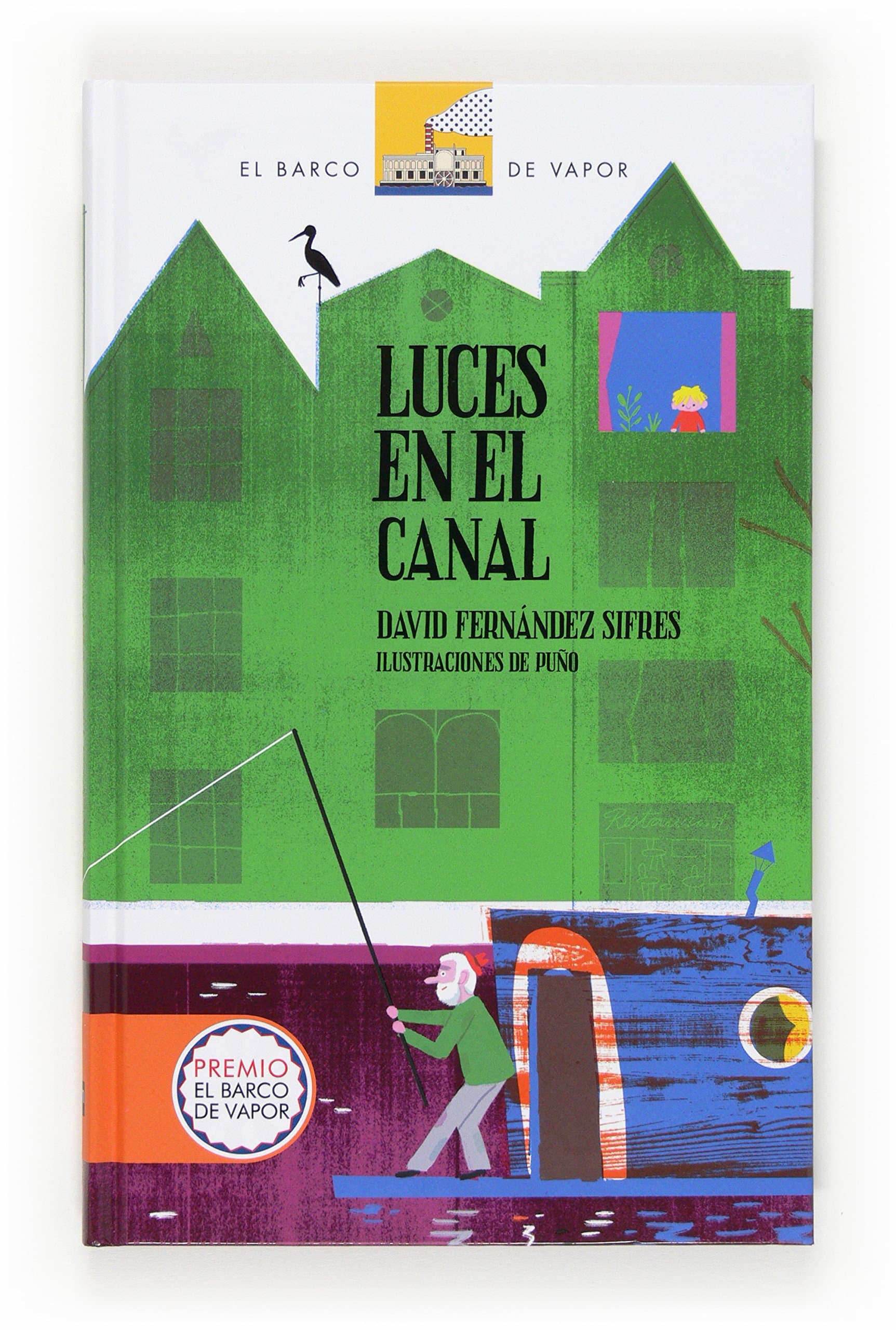 Portada de Luces en el canal (El Barco de Vapor Naranja)